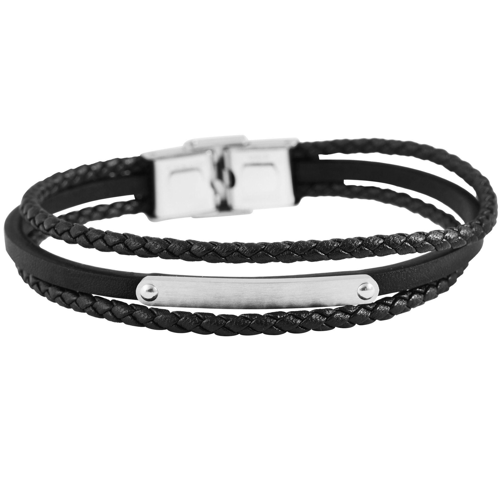 Adelia´s Edelstahlarmband Armband aus Edelstahl 21 cm | Edelstahlarmbänder