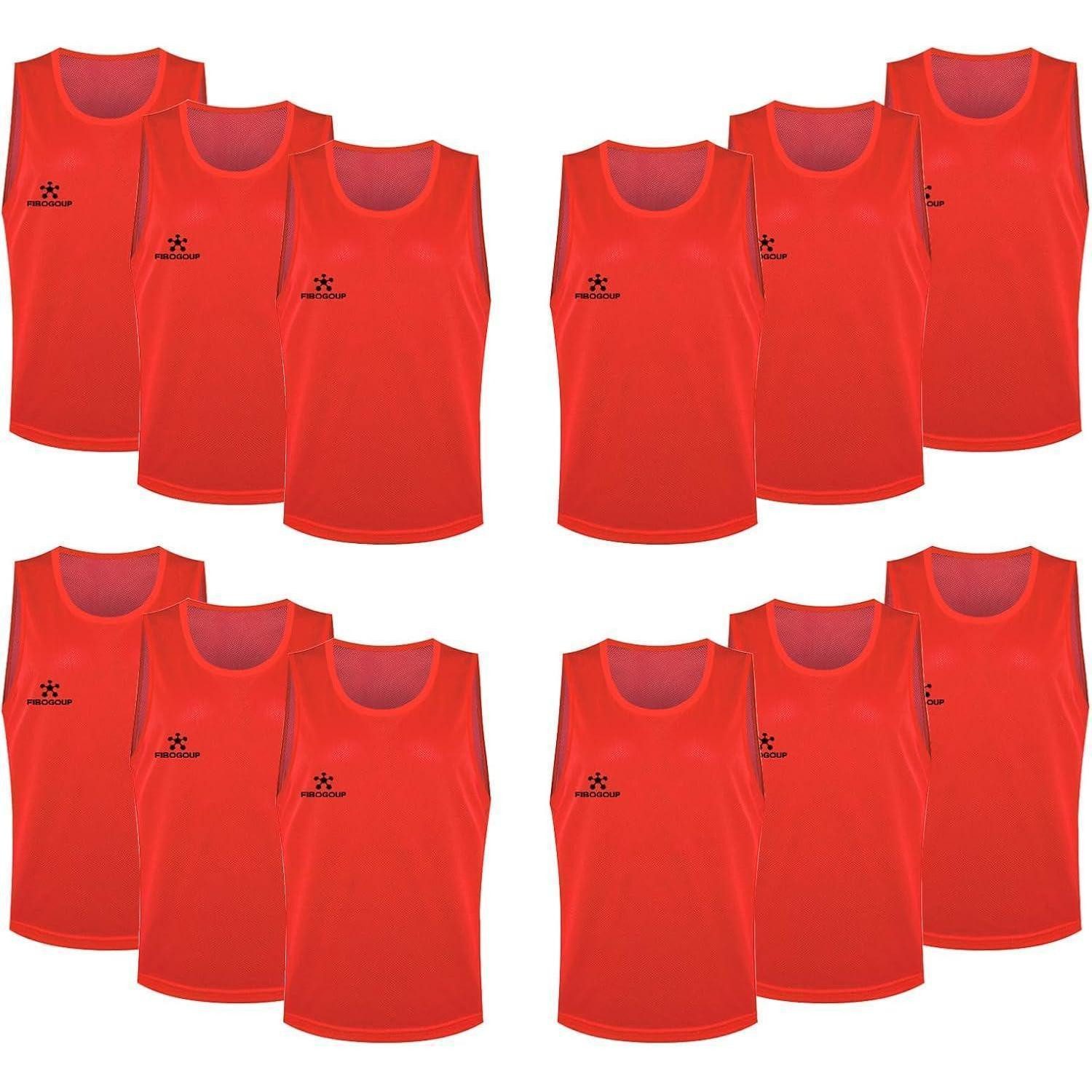 LuxusKollektion Fußballtor Trainingsweste Fußball Kinder Erwachsene Teamtraining S Rot 12