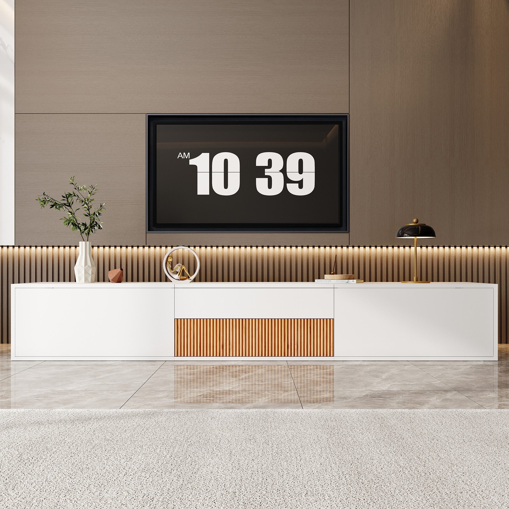 BlingBin Lowboard TV-Schrank Fernsehschrank TV-Ständer (Geeignet für Wohnun günstig online kaufen