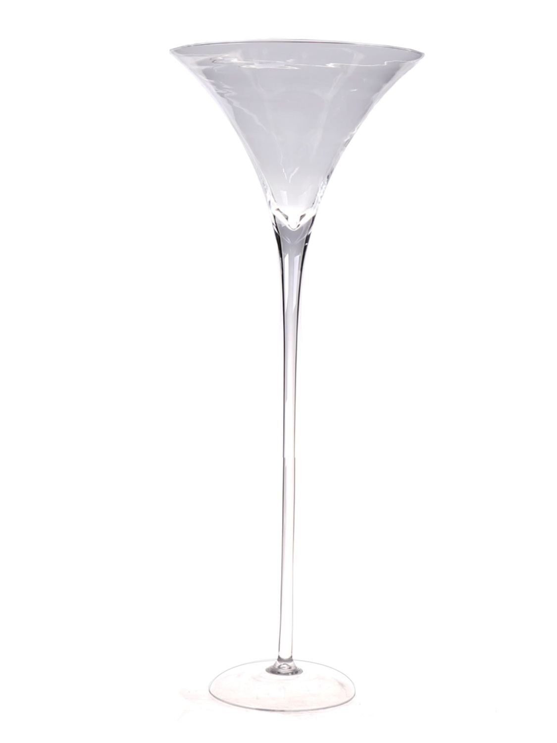 INNA-Glas Glas XXL Glas SACHA AIR auf Standfuß, klar, 90cm, Ø35cm, Glas