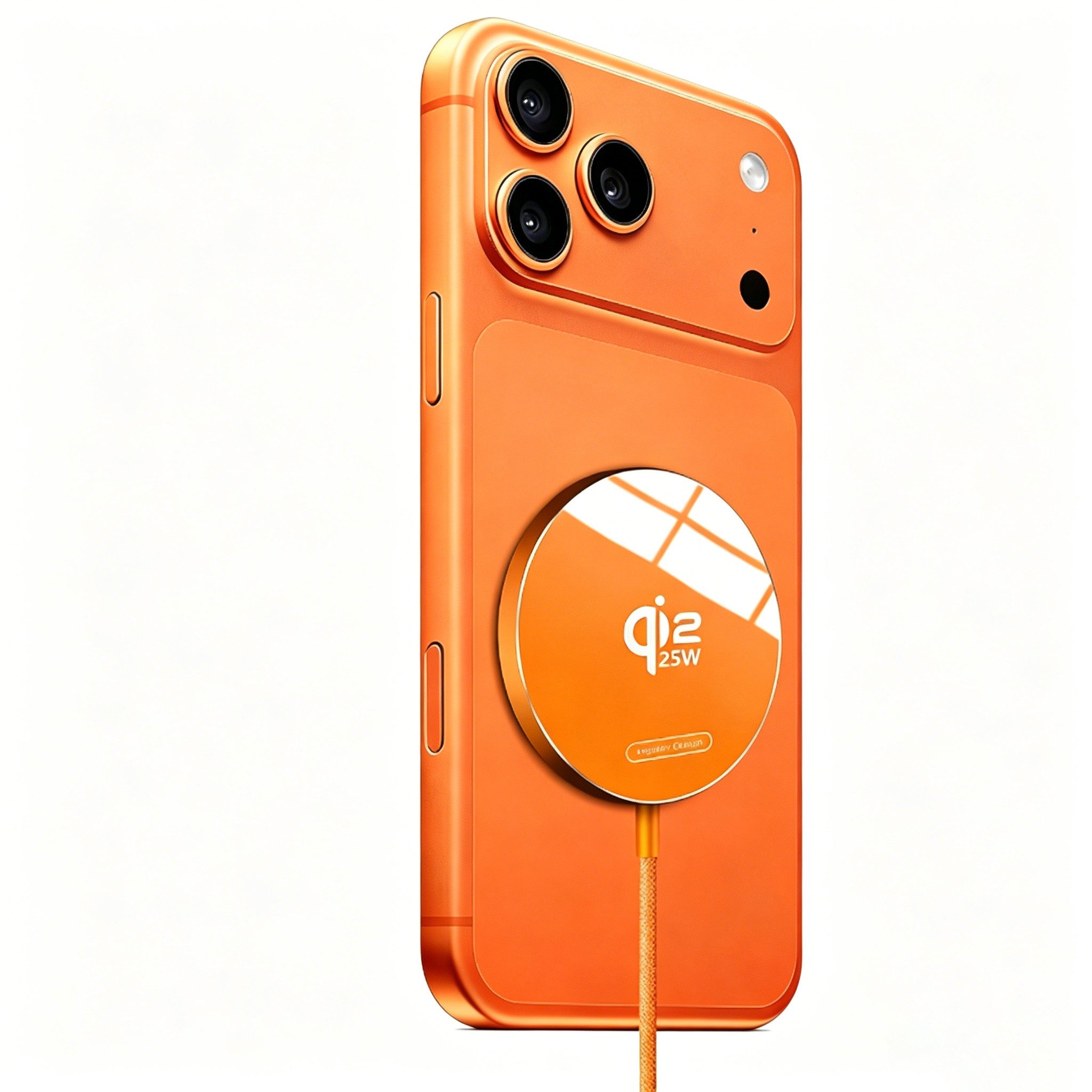 ibettertec Magnetisches Schnellladegerät 25W Qi-Ladegerät Fast Wireless Charger Induktions-Ladegerät (Induktive Ladestation Kompatibel mit, iPhone 16/16 Plus/16 Pro/16 Pro Max / iPhone 17/17 Pro/17 Pro Max, Kabelloses Induktionsladegerät, Schnelles Kabell