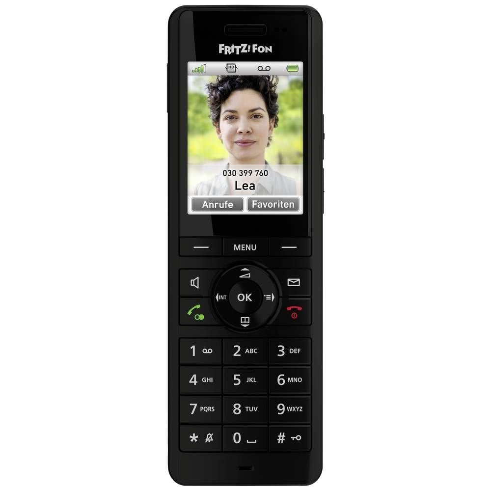 Fritz! AVM DECT-Mobilteil 20002966 Schnurloses Mobilteil (Headsetanschluss, Anrufbeantworter, Babyphone, Freisprechen)