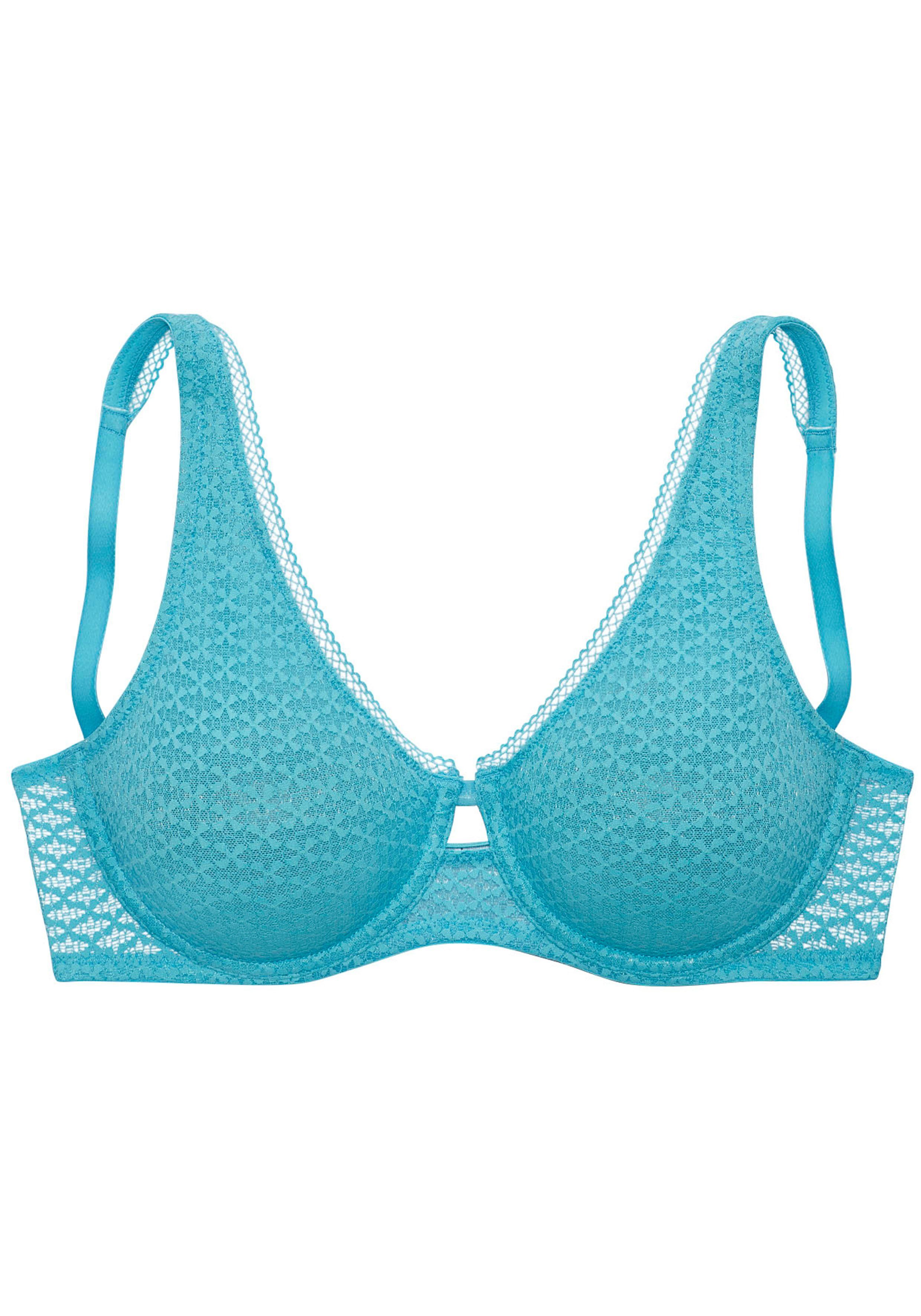 Nuance by Lascana Minimizer-BH mit Bügel aus feiner, graphischer Spitze – ideal für große Größen – Bild 2 von 5