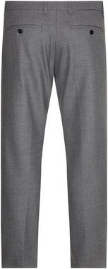 Tommy Hilfiger TAILORED Chinos HAMPTON FLAT FRONT PUPPYTOOTH mit minimalistischem Hahnentrittmuster