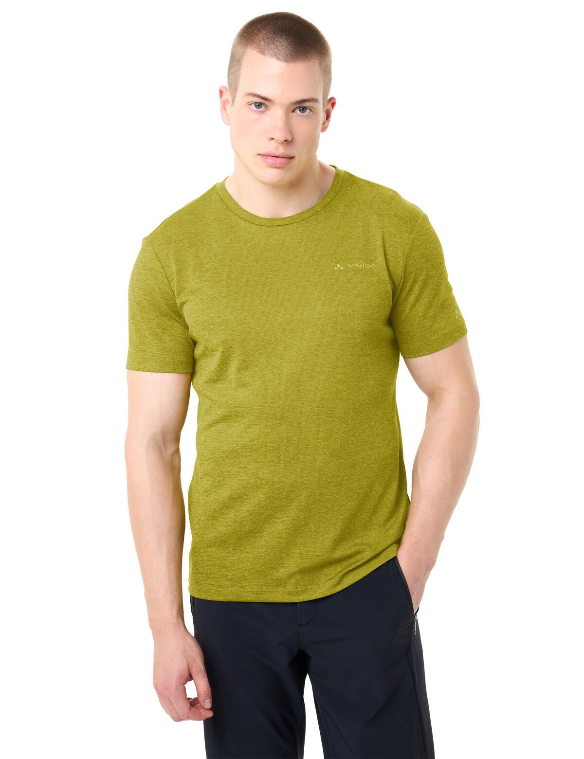 VAUDE Funktionsshirt Men's Essential T-Shirt mit Rundhalsausschnitt, unifarben, schnell trocknend, atmungsaktiv