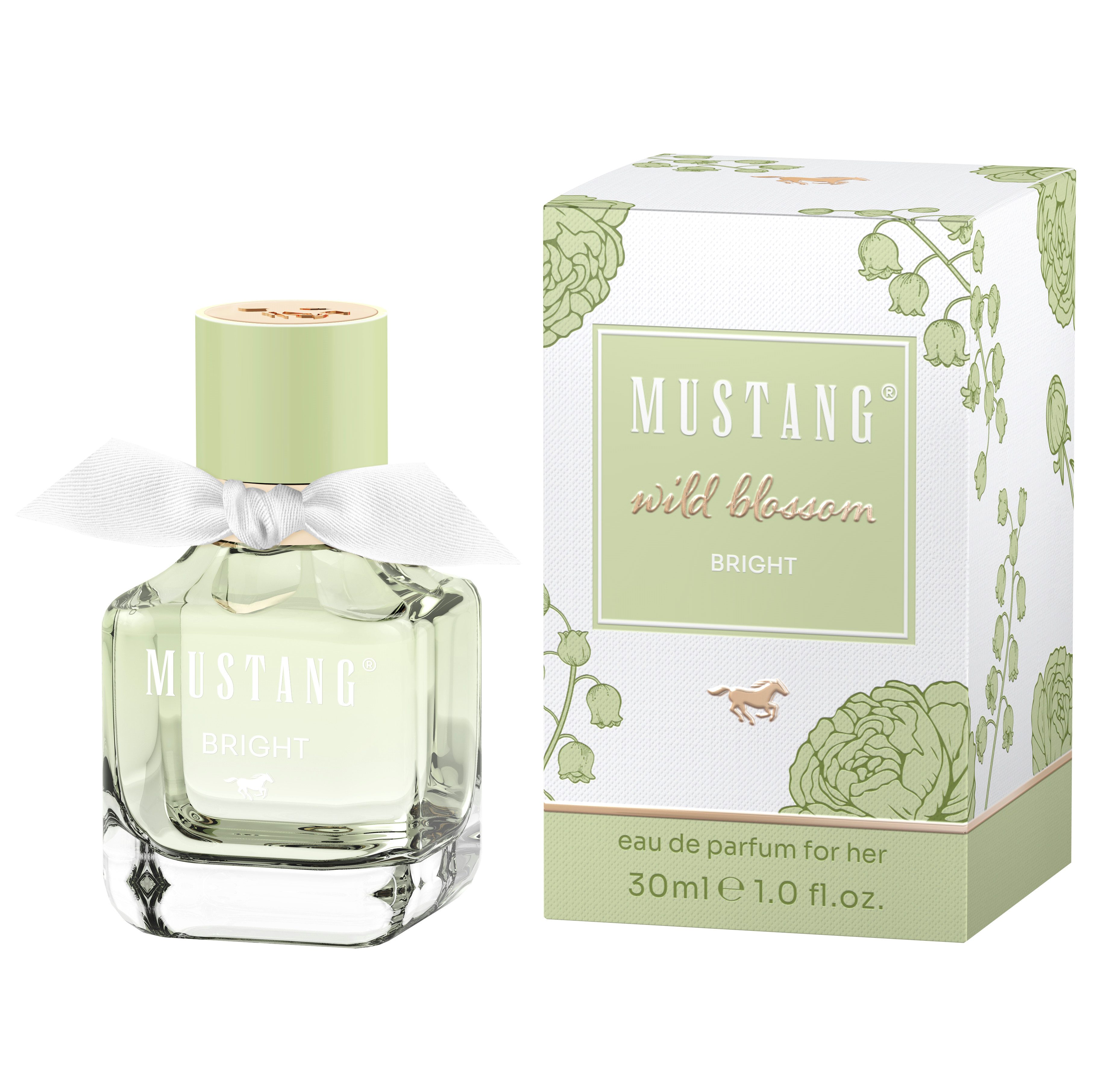 MUSTANG Eau de Parfum WILD BLOSSOM BRIGHT FOR HER EDP, 30 ml