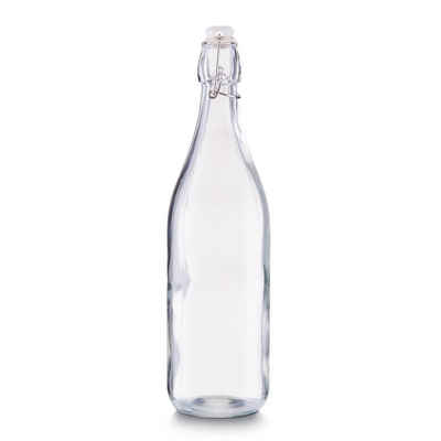 Neuetischkultur Vorratsglas Glasflasche, transparent mit Bügelverschluss, Glas, (Stück, 1-tlg)