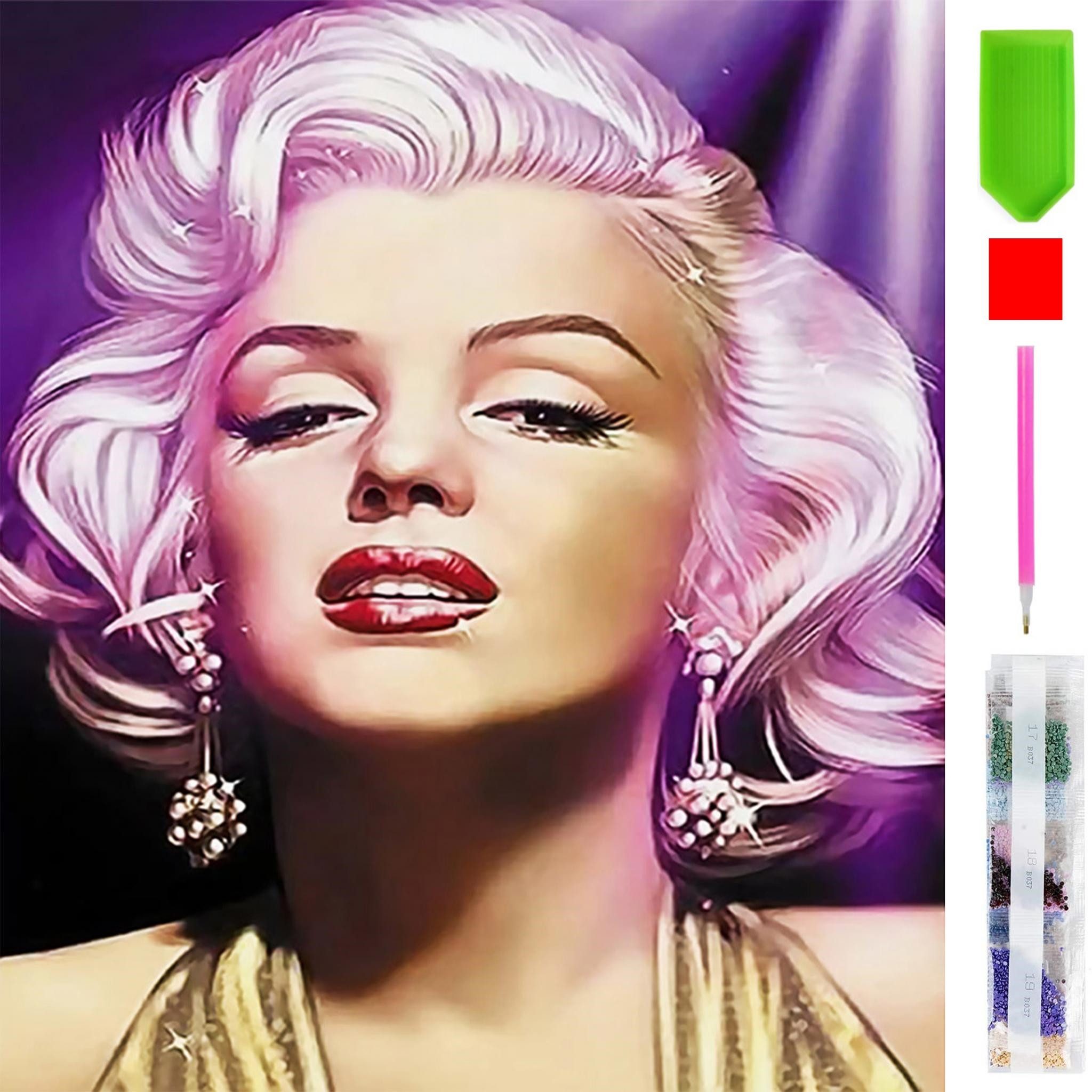 LaCute Malen nach Zahlen 5d Diamond Painting Monroe Malen nach Zahlen 20x20 günstig online kaufen