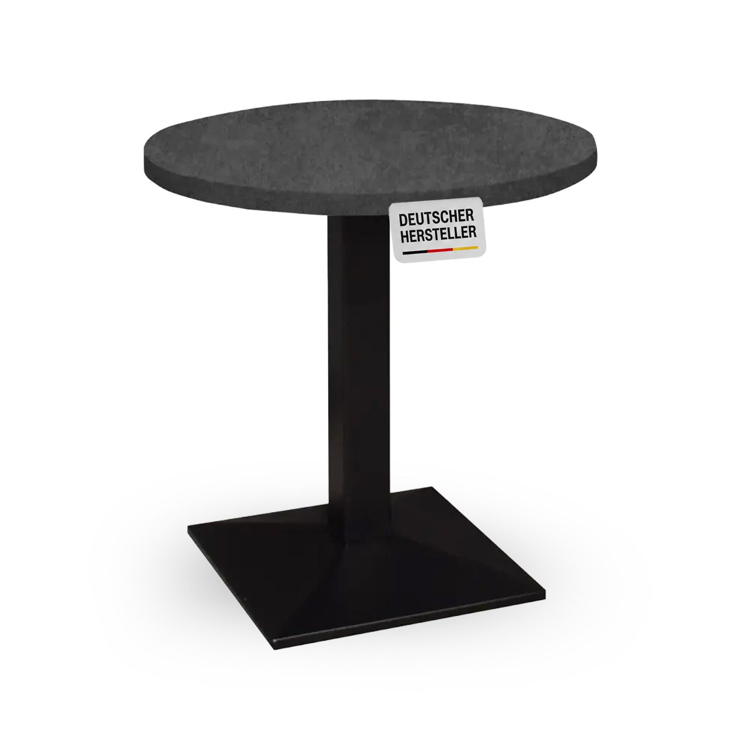 Storado Bistrotisch Big Bistro Rund/Quadrat Ø70cm, Stehtisch, Farbe wählbar