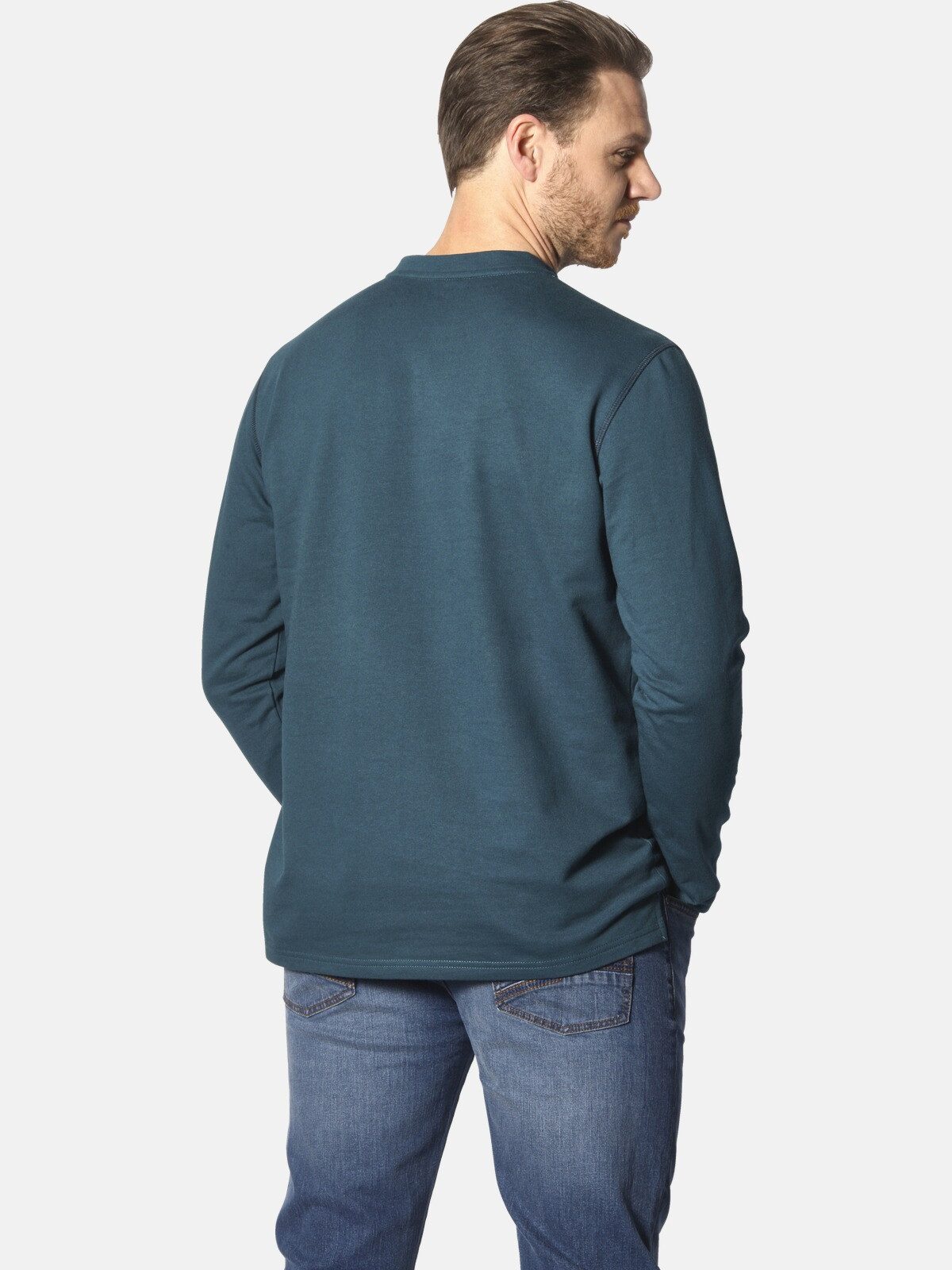 Jan Vanderstorm Sweatshirt JORNSEN mit JV-Stickerei günstig online kaufen