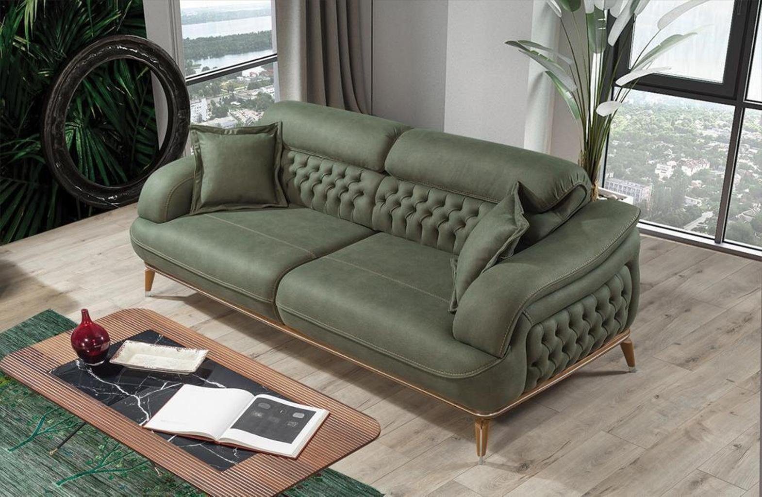 Dreisitzer Modern Sofa Made Dreisitzer Europa Luxus Teile, Möbel, Einrichtung in Wohnzimmer JVmoebel 1 Sofa