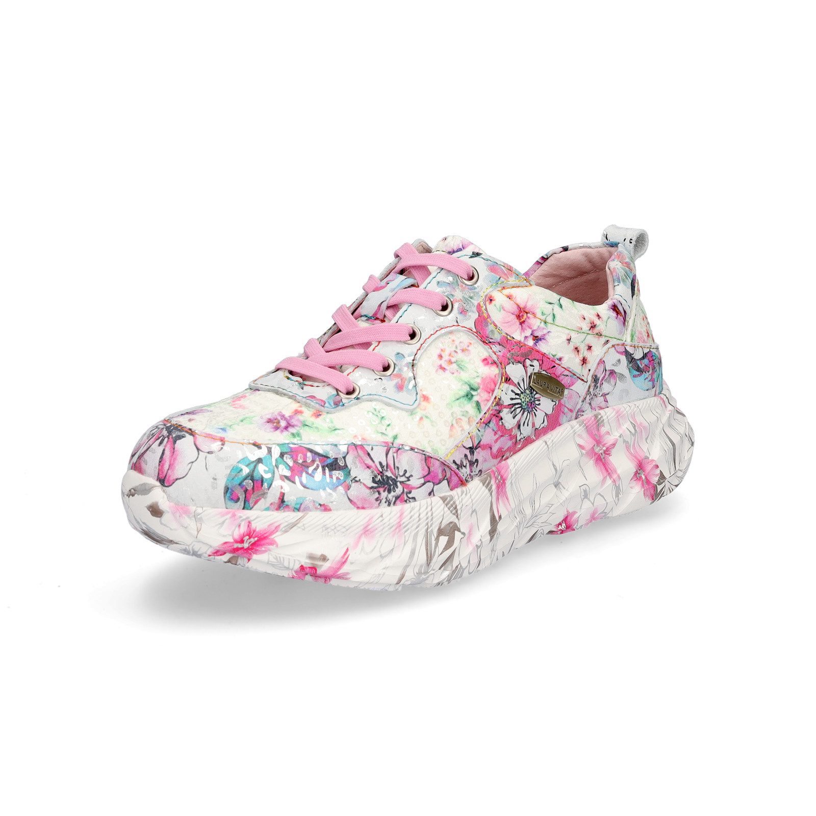 LAURA VITA Laura Vita Damen Sneaker rosa multi Sneaker günstig online kaufen