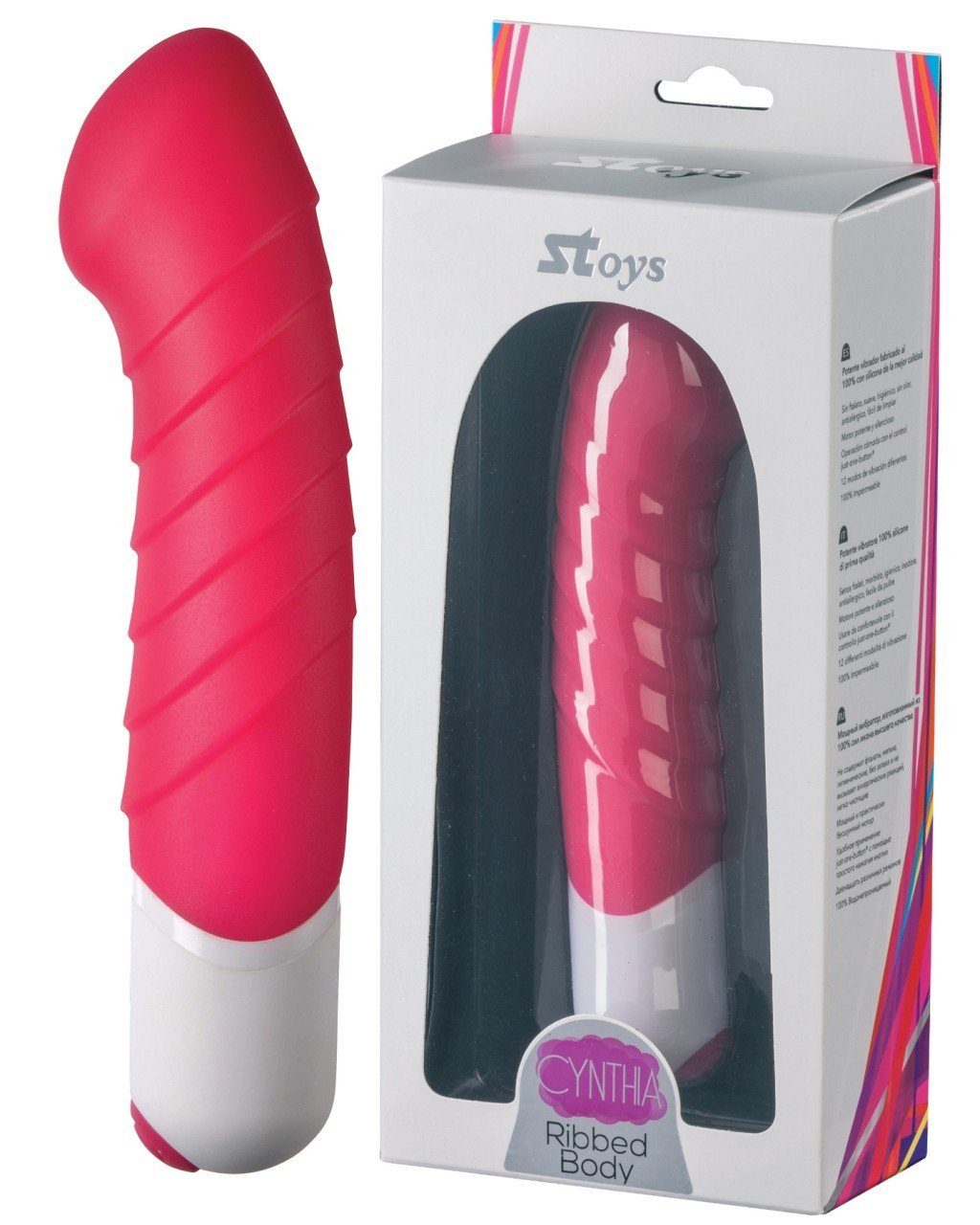 SToys G-Punkt-Vibrator SToys Cynthia Silicone-Vibrator - (div. Farben) Pink