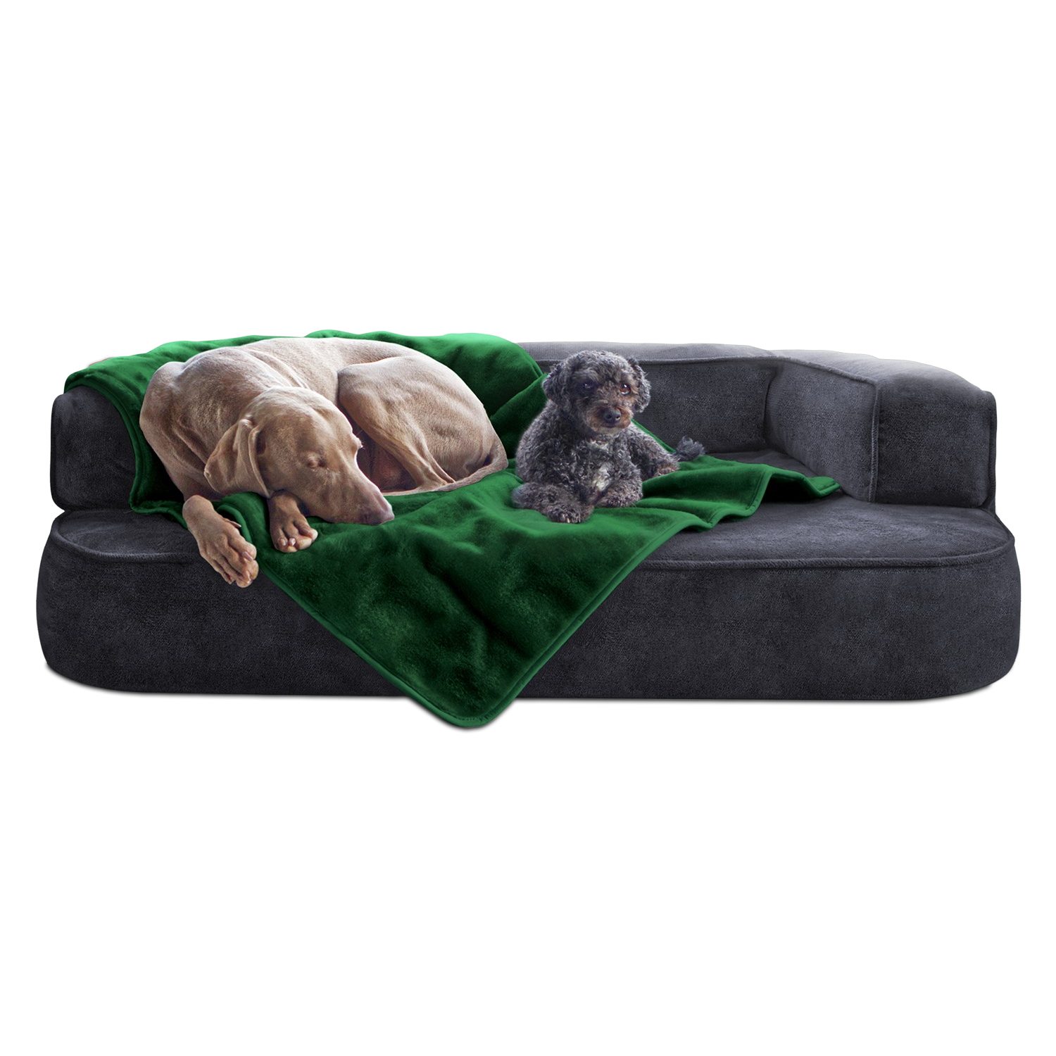 tierlando® Tierdecke Hundedecke LILLY Flauschige Haustier-, Welpen-, Katzen-, Plüschdecke, Kuschelweich, Waschbar