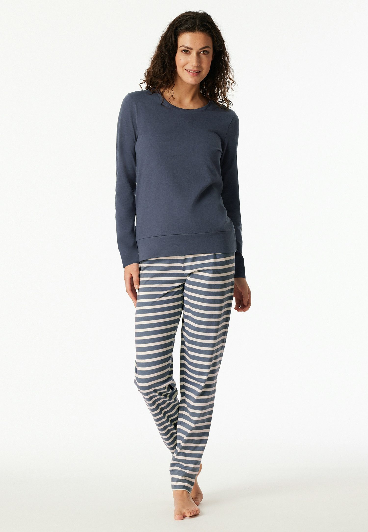 Schiesser Schlafanzug Casual Essentials (2 tlg) günstig online kaufen