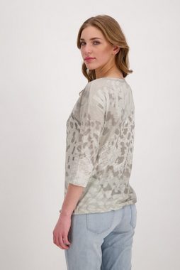 Monari Longsleeve Shirt mit Leopardenmuster