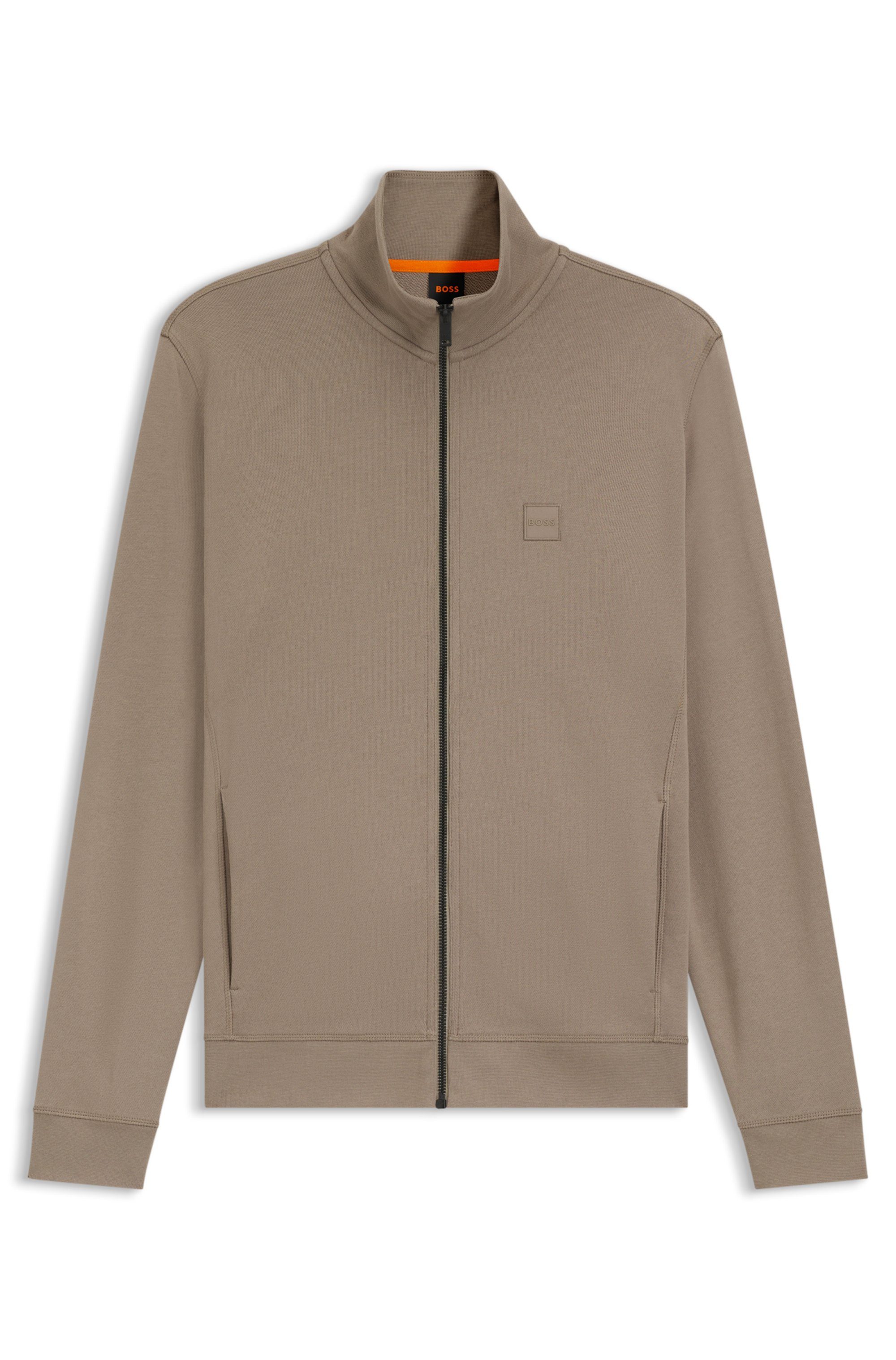 BOSS ORANGE Strickfleecejacke