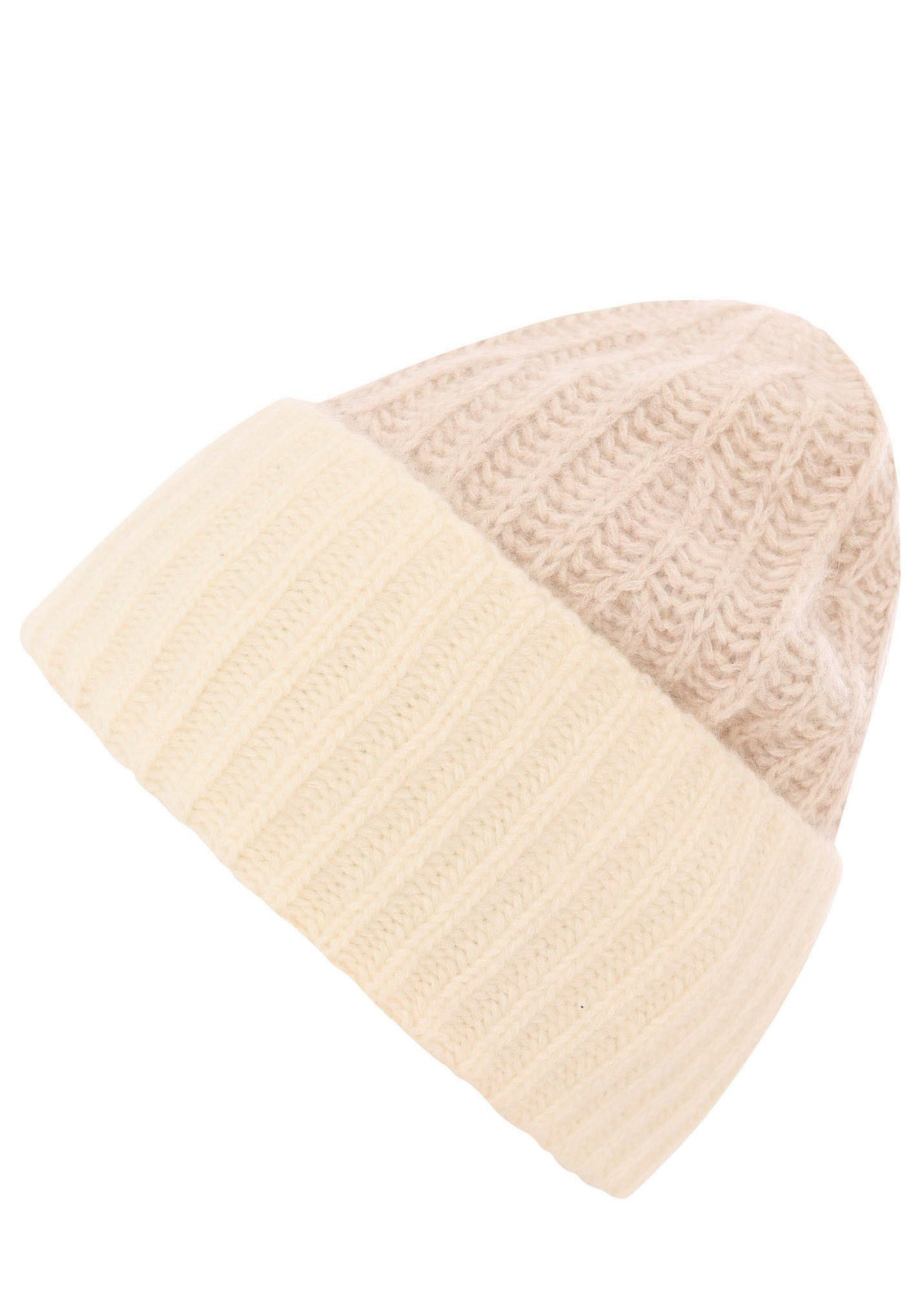 Zwillingsherz Strickmütze (Packung) mit modischem Umschlagdesign günstig online kaufen