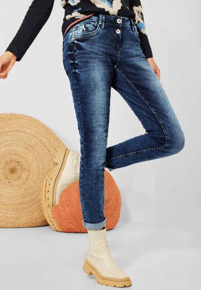 Cecil Slim-fit-Jeans 5-Pockets Style