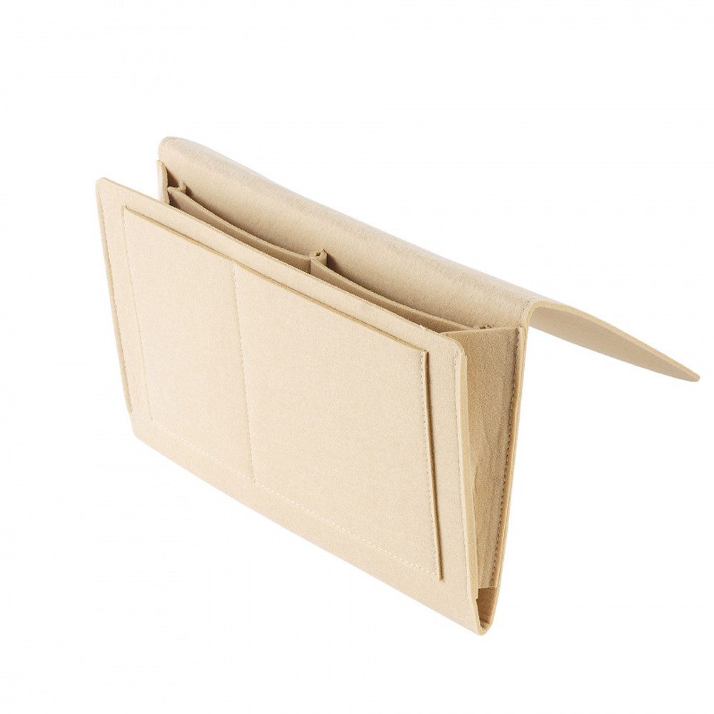 Coonoor Betttasche Bed Organizer mit 5 Fächern – Rutschfeste Aufbewahrungstasche (1-tlg), für Bett, Sofa & Bunk-Betten – Praktischer Bettbeutel