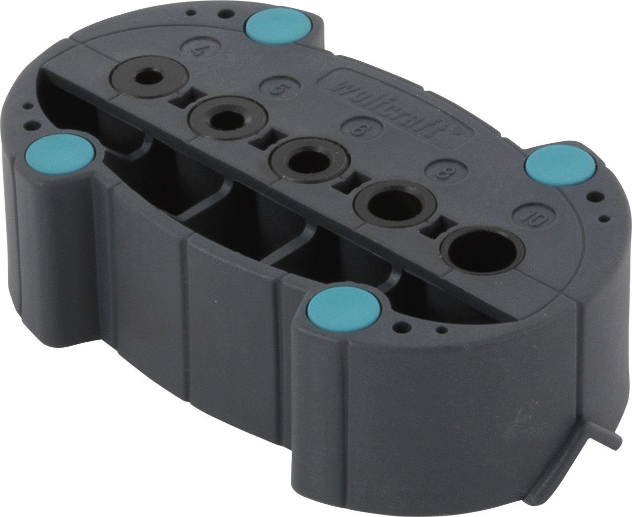 Wolfcraft Schleifaufsatz Wolfcraft Bohrhilfe Basic für rechtwinklige Löcher