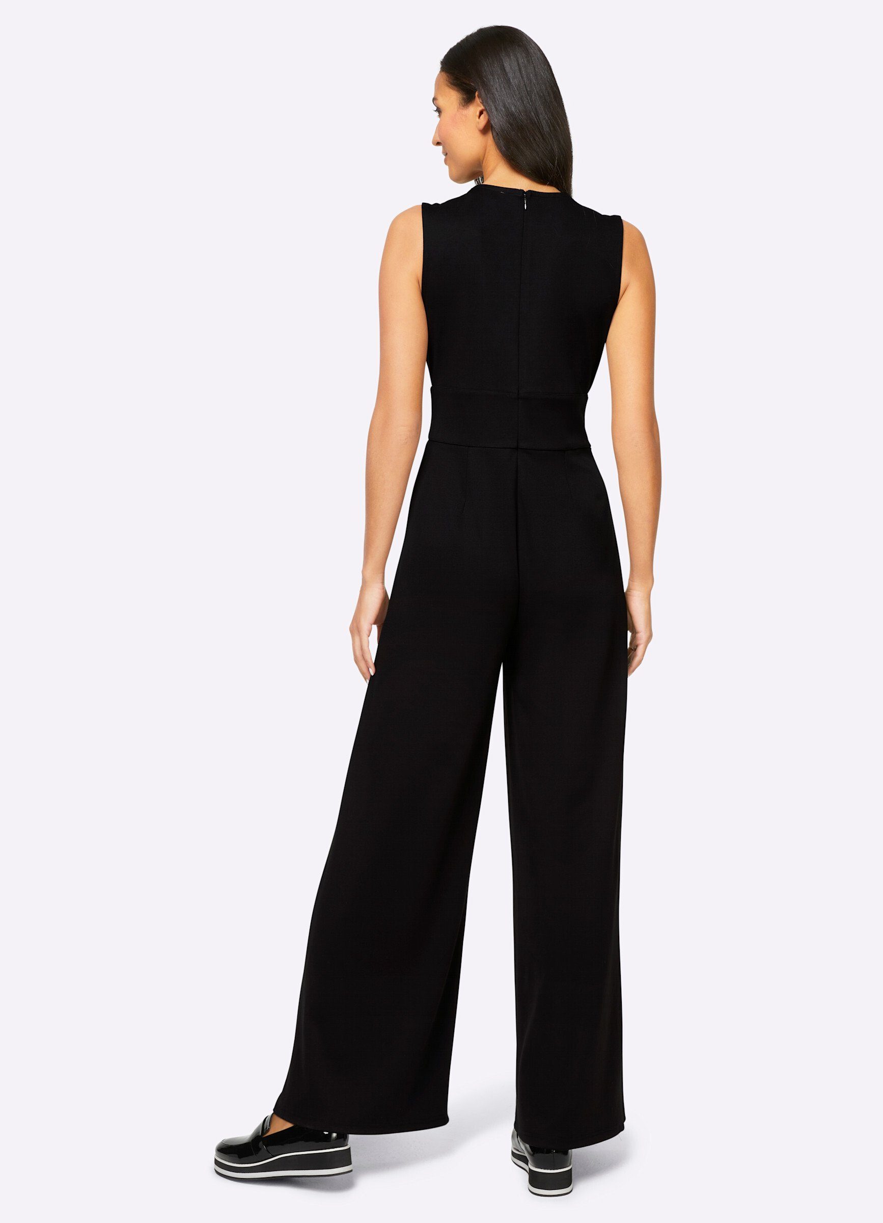 heine Jumpsuit Jumpsuit Innenbeinlänge ca. 80 günstig online kaufen