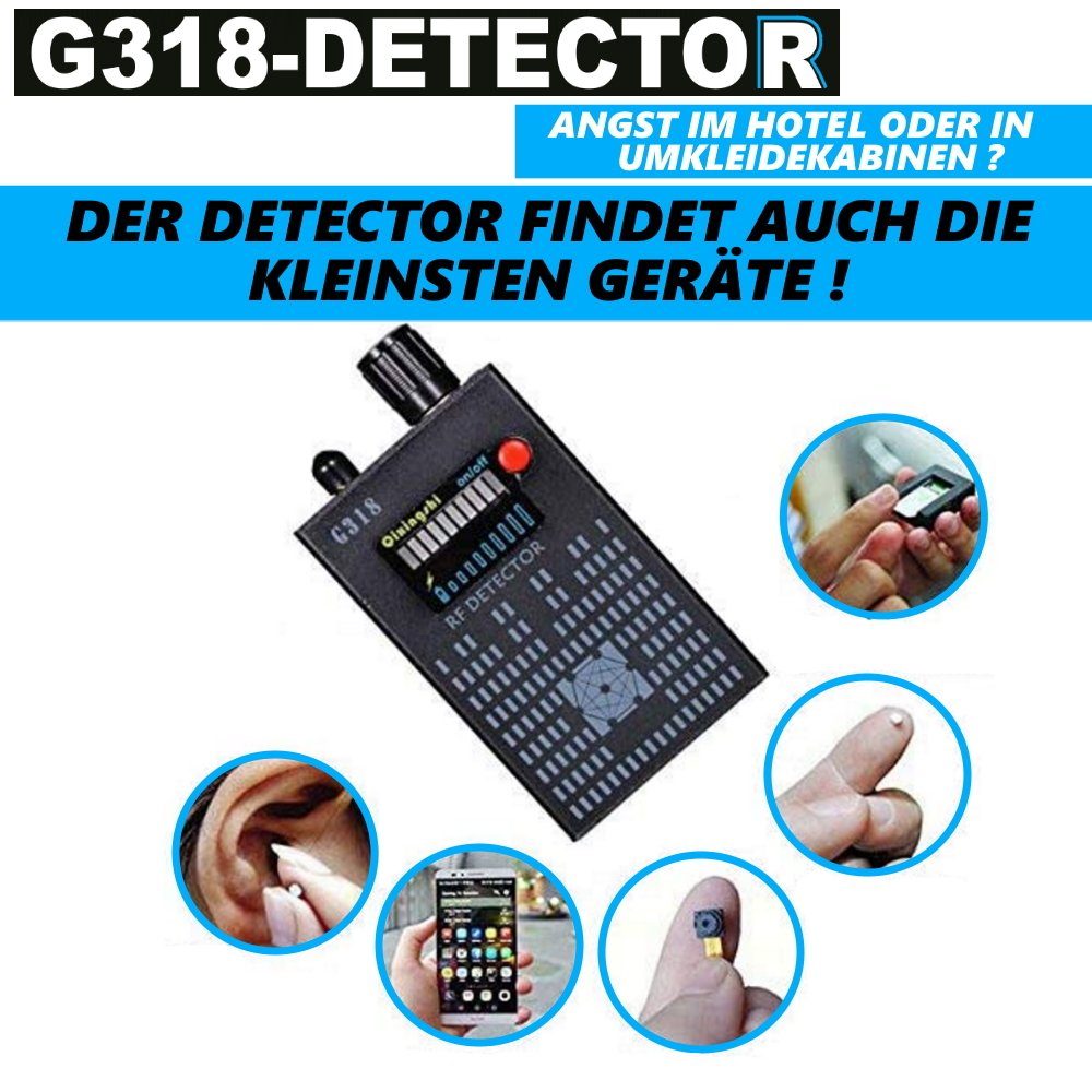 Kamera GPS-Tracker GPS Tracker MAVURA Wifi Super-Detektor Smartphone Wanzen Überwachung) Funk G318-DETECOR Detektor (Wanzenfinder Handy G318