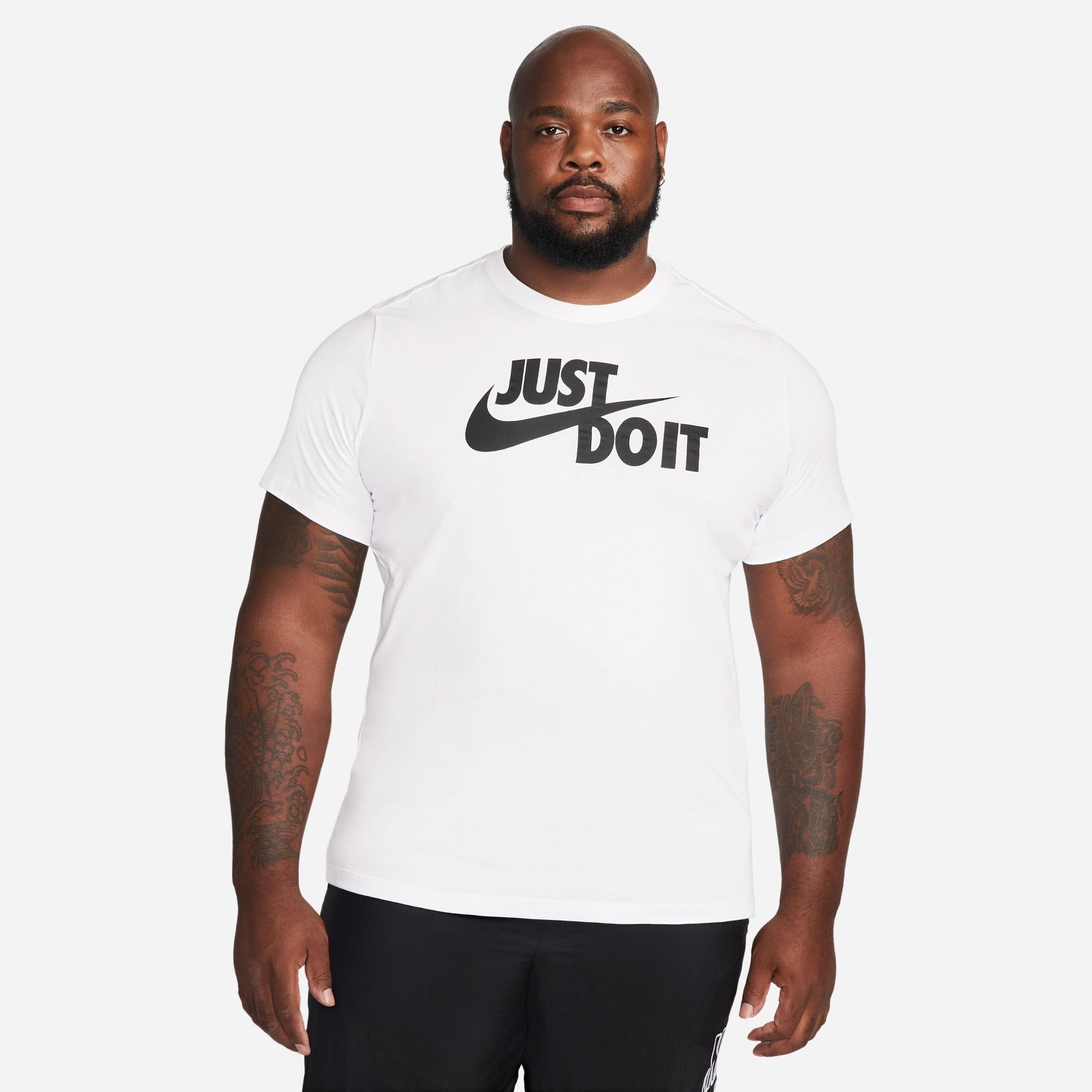 Nike Sportswear T-Shirt JDI MEN'S Black White/ T-SHIRT