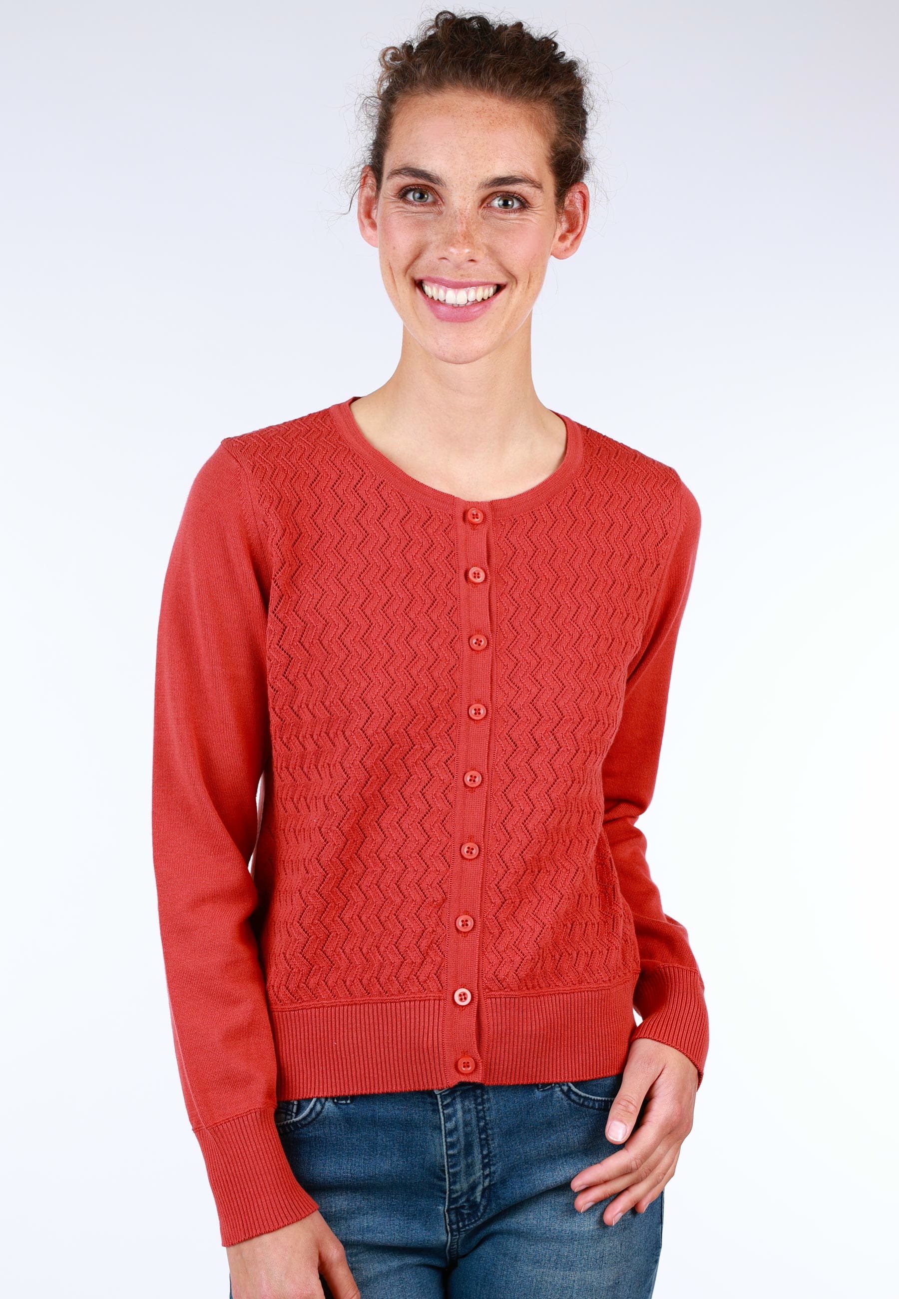 Lykka du Nord Strickjacke Manon. Reduzierter Preis € 49,97. Unverbindliche Preisempfehlung € 99,95