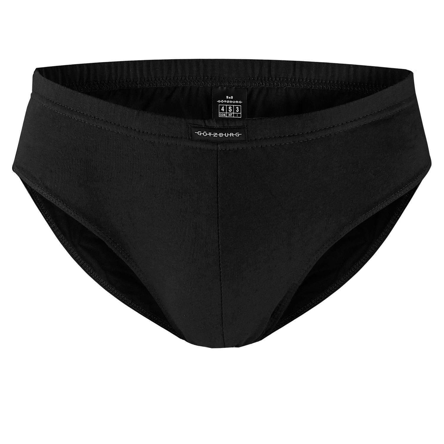 Götzburg im Slips Herren Pack schwarz Slip (6-St) GÖTZBURG 6er