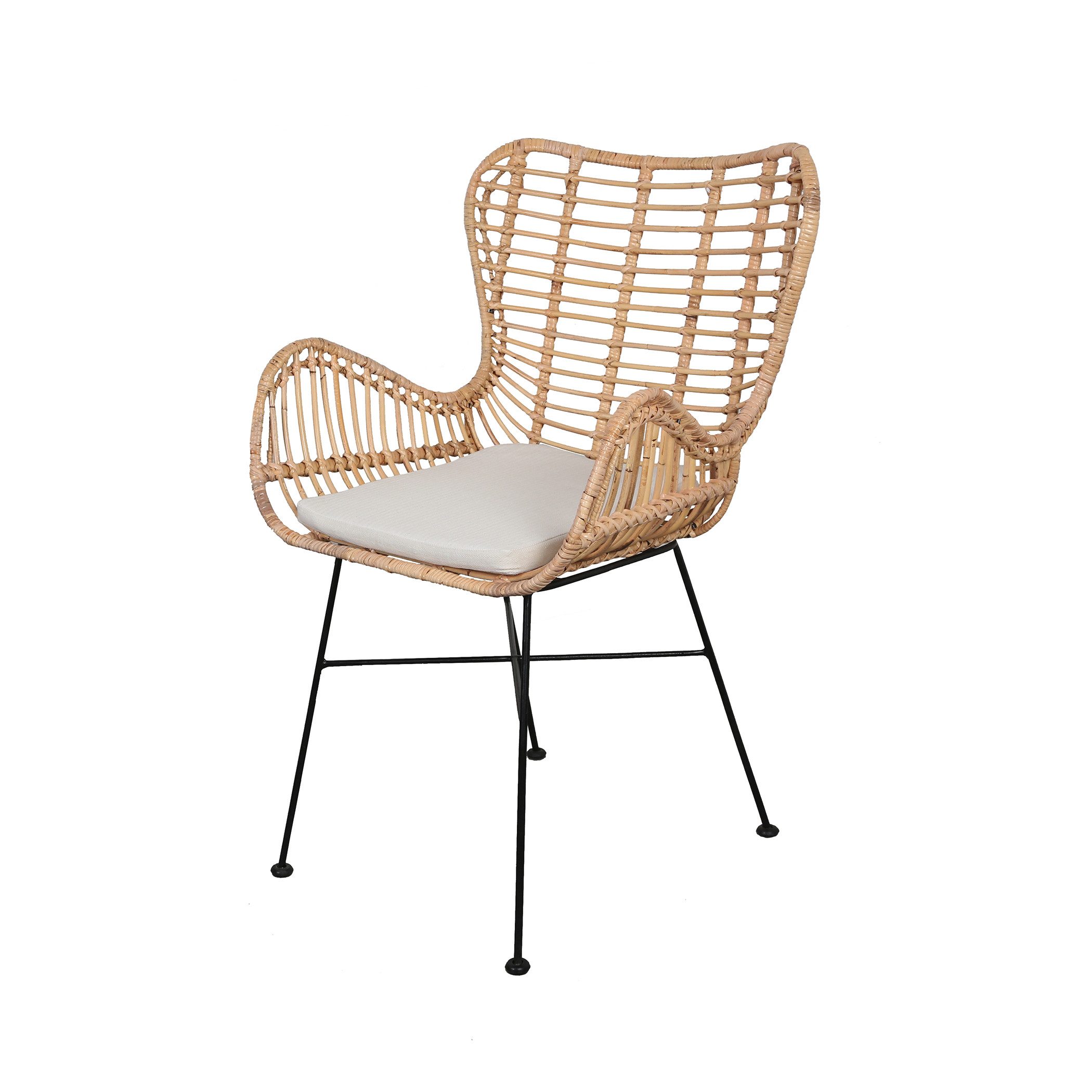 Casa Moro Rattanstuhl XXL breiter Rattansessel günstig online kaufen
