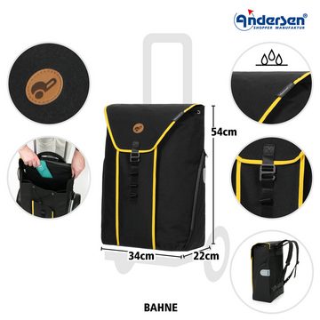 Andersen Einkaufsshopper Unus Shopper Fun mit Tasche Bahne in Gelb oder Grau