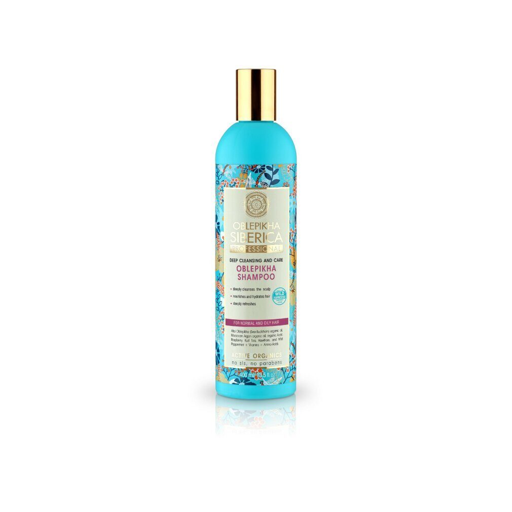 Natura Haarshampoo Oblepikha Shampoo Deep Cleansing And Care 400ml