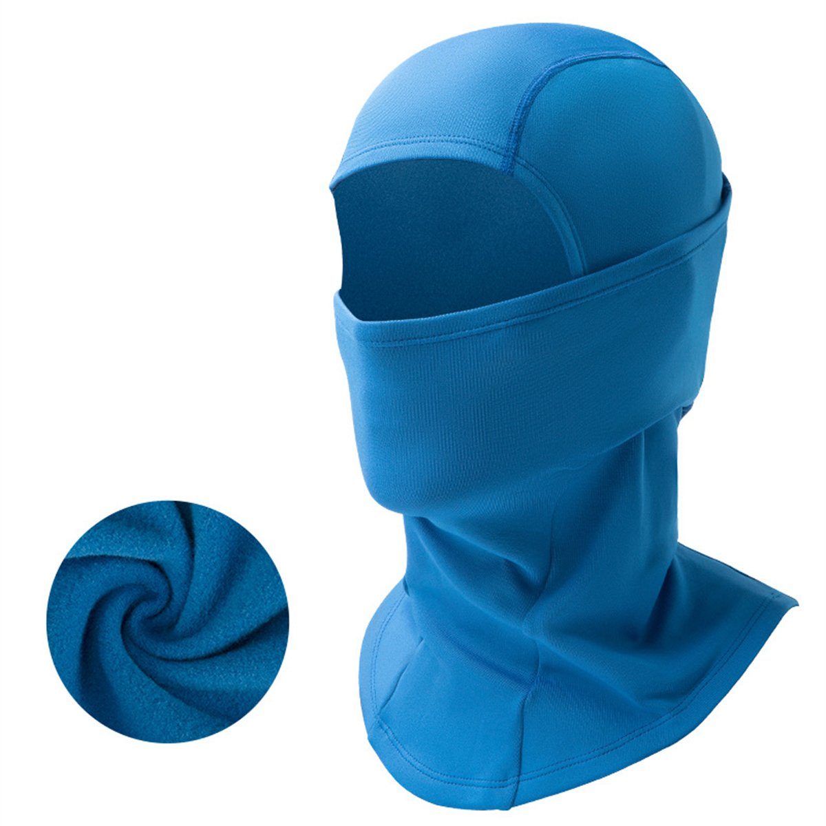 Discaver Modeschal Warme winddichte Maske für den Winter im Freien Blau