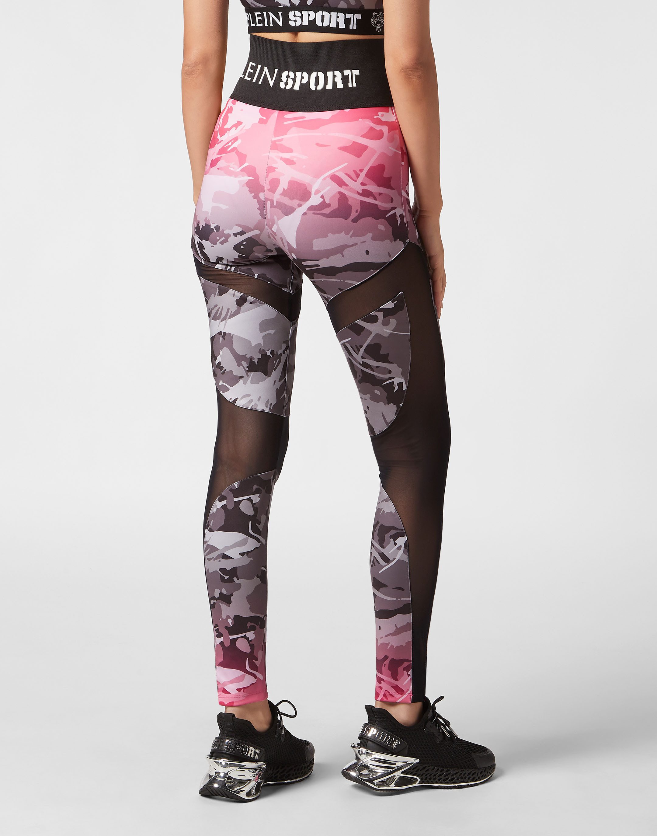 PLEIN SPORT Leggings Camouflage