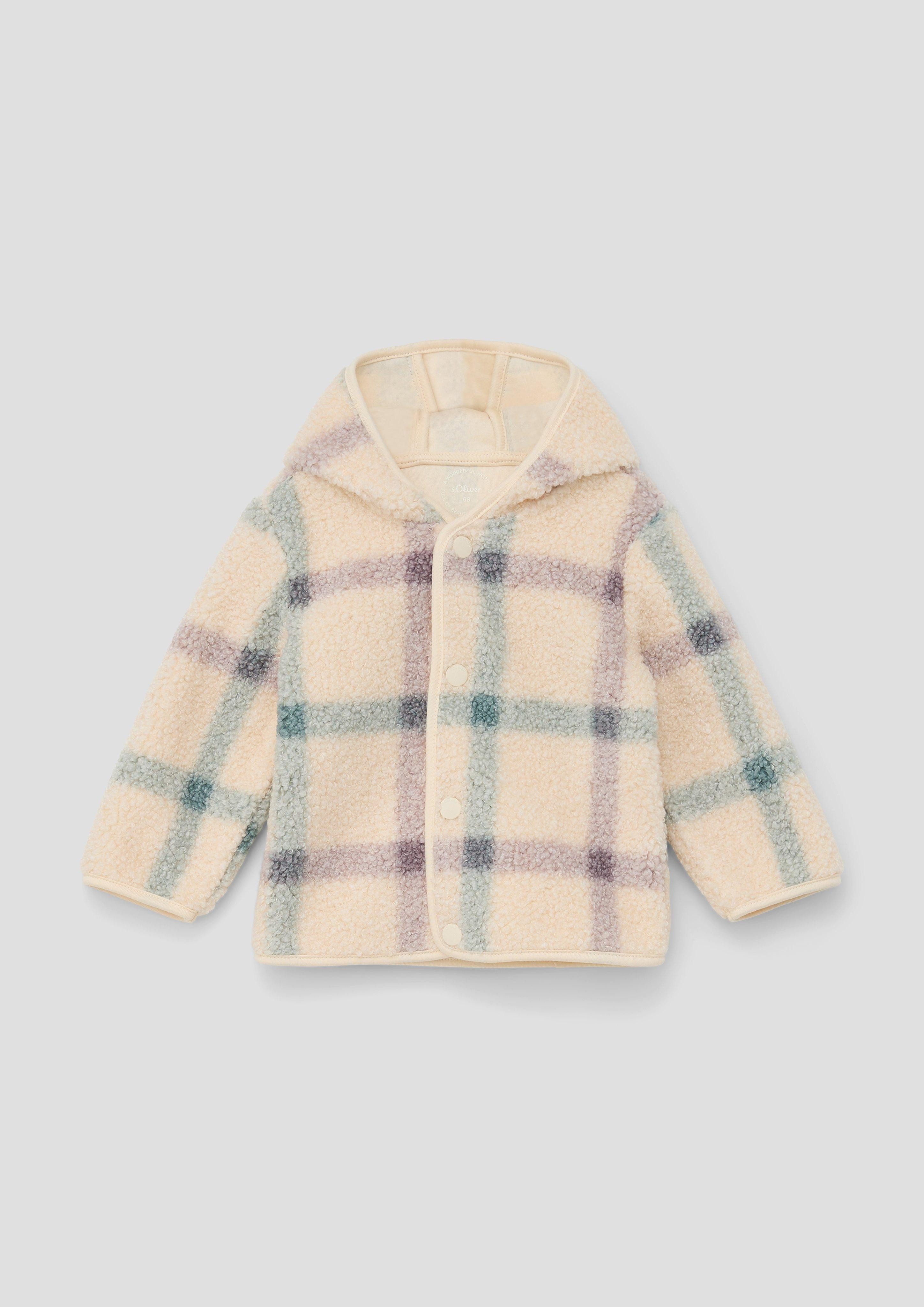Outdoorjacke Jacke mit Karomuster
