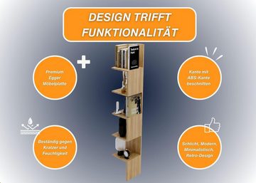 CraftPAK Wandregal zum Aufhängen, Hängeregal/Schweberegal ideal als Wandboard, Made in EU