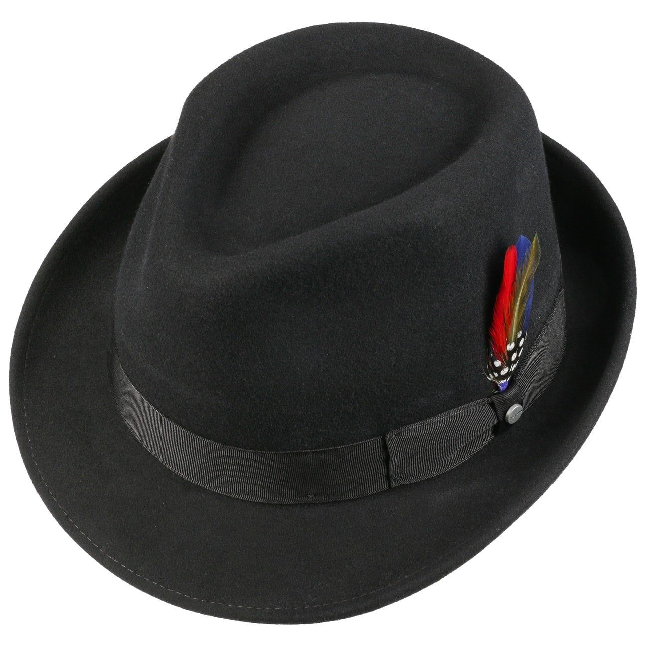 Stetson Trilby (1-St) Trilby mit Ripsband