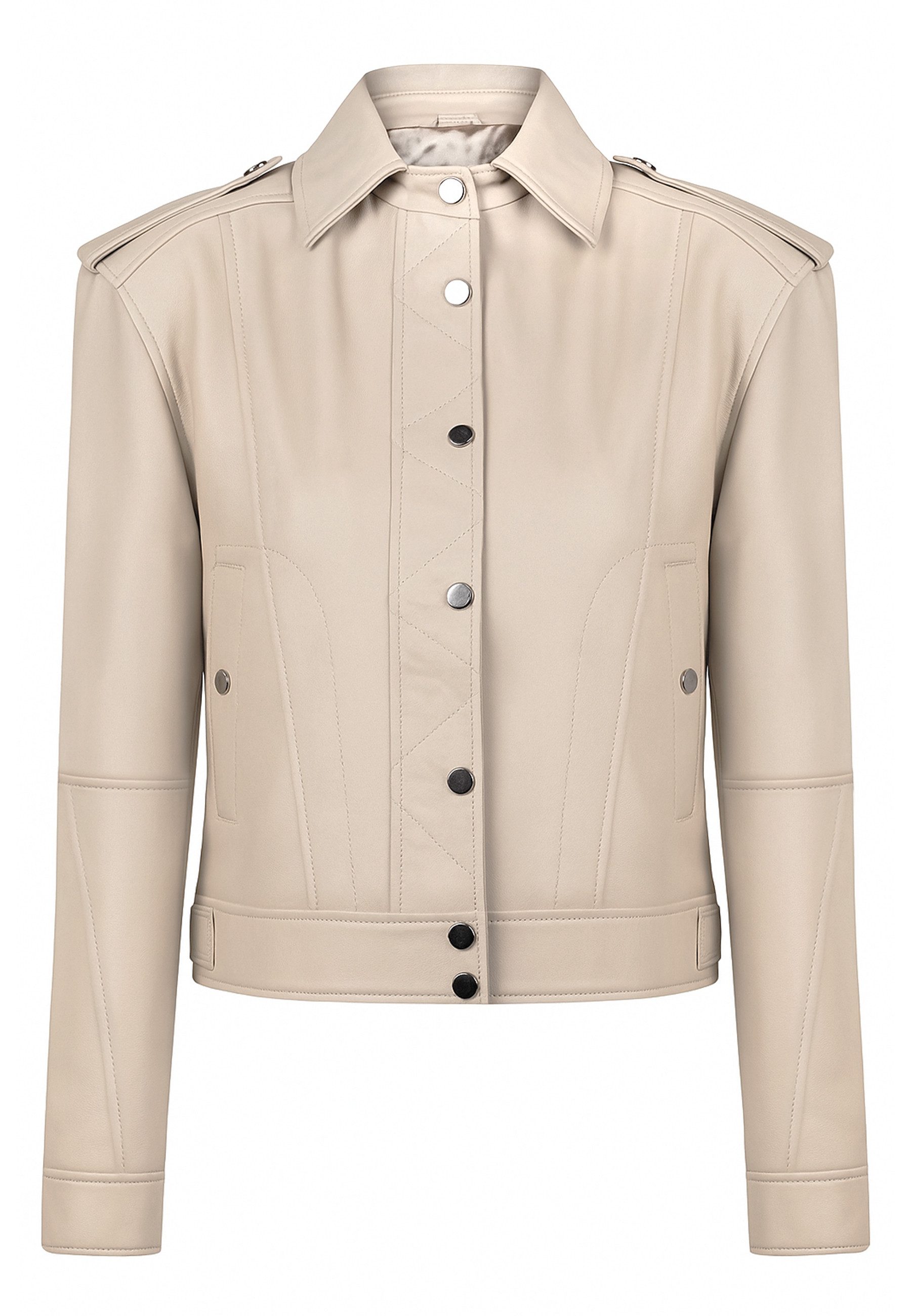 Felix Hardy Lederjacke Kurze / Crop Lederjacke