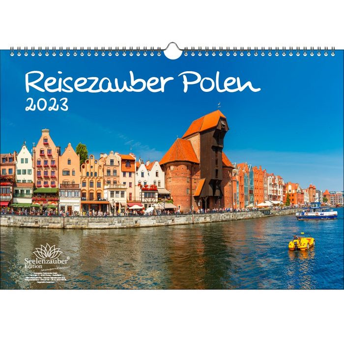 Seelenzauber Wandkalender Reisezauber Polen DIN A3 Kalender für 2023 Polen - Seelenzauber