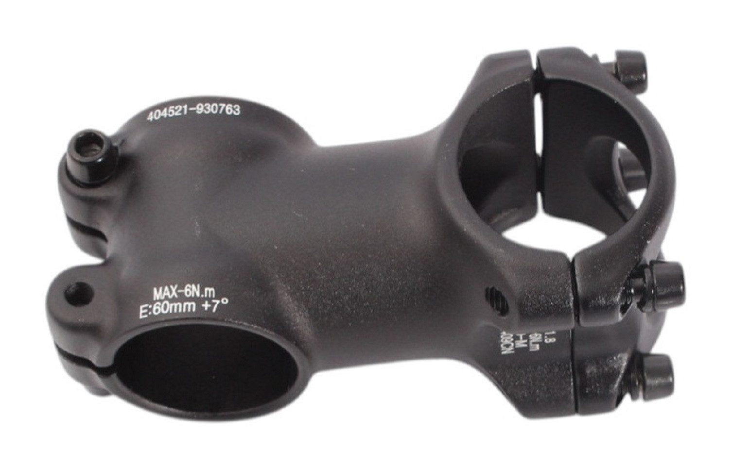 KHEbikes Lenkervorbau PRISM V2 MTB Vorbau Ahead 60 mm 7° 31,8 mm Schwarz