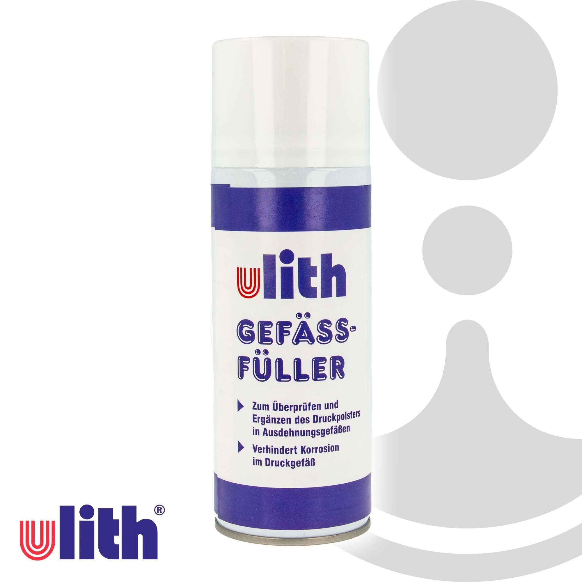 Ulith Gefäßfüller (brennbar) 400 ml - für Membran- Ausdehnungsgefäße 244200 Allzweckreiniger