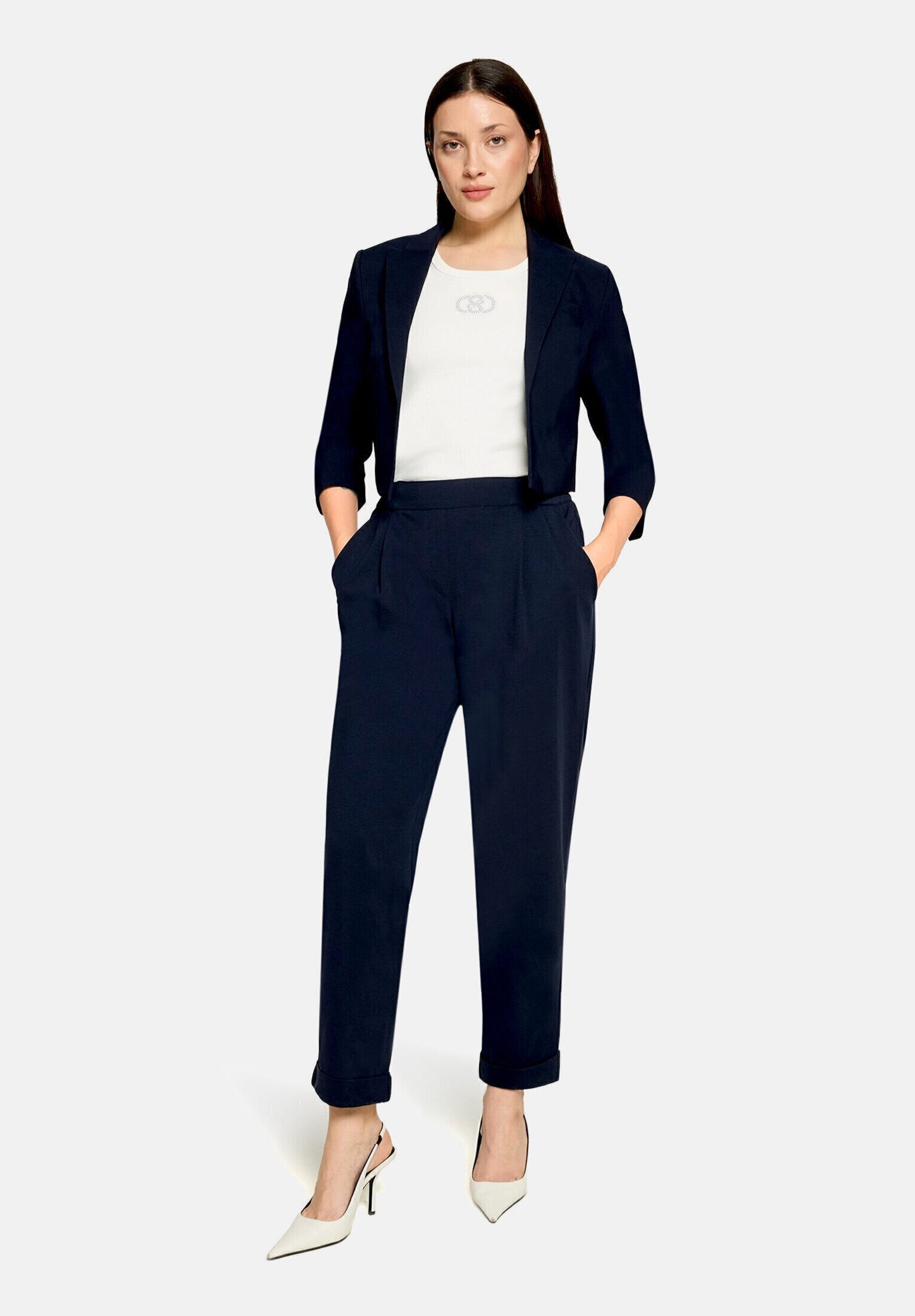 Betty Barclay Jackenblazer Damen mit 3/4 Arm Material