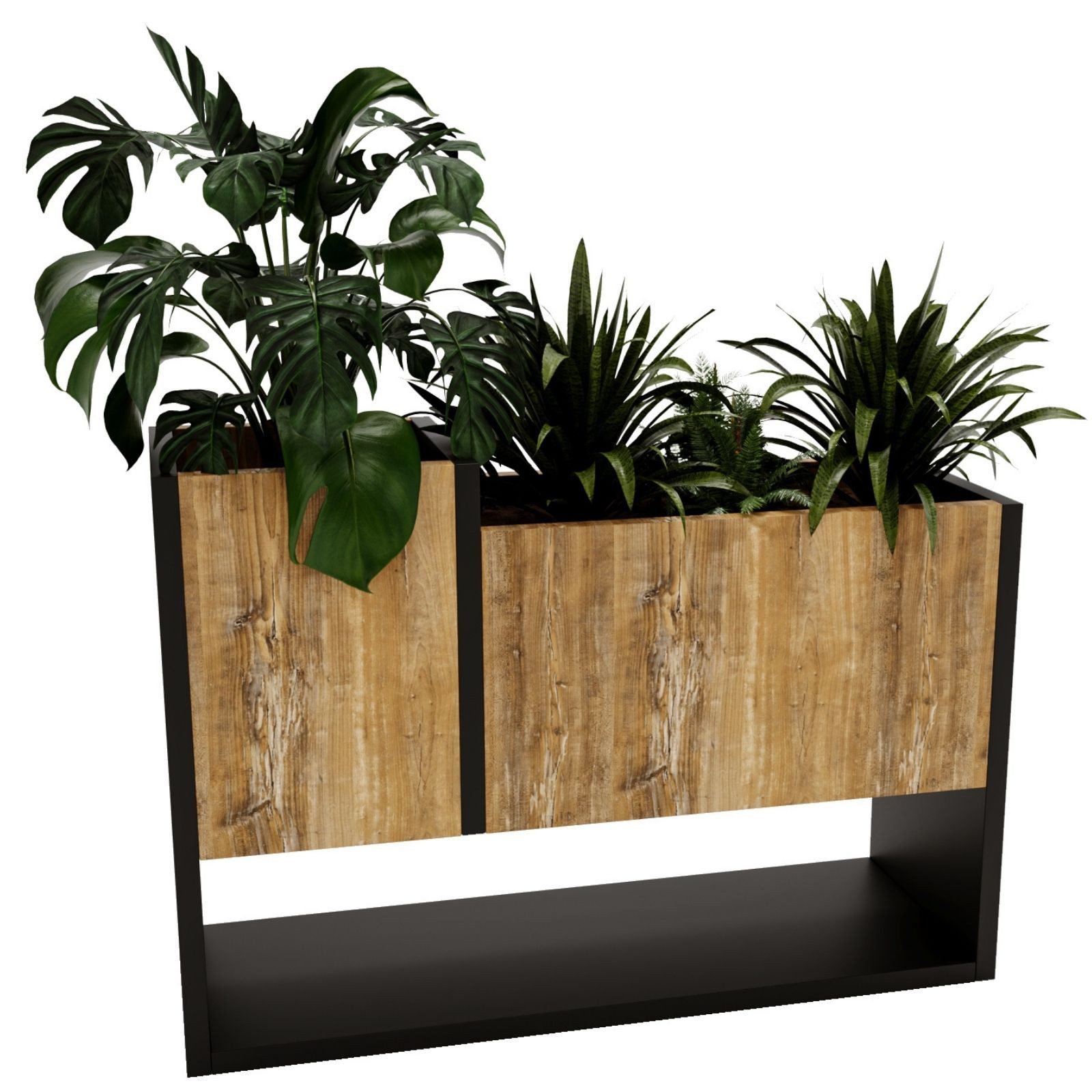 CraftPAK Blumenständer für Innenräume, Blumenkasten ohne Einsatz, Pflanzkas günstig online kaufen