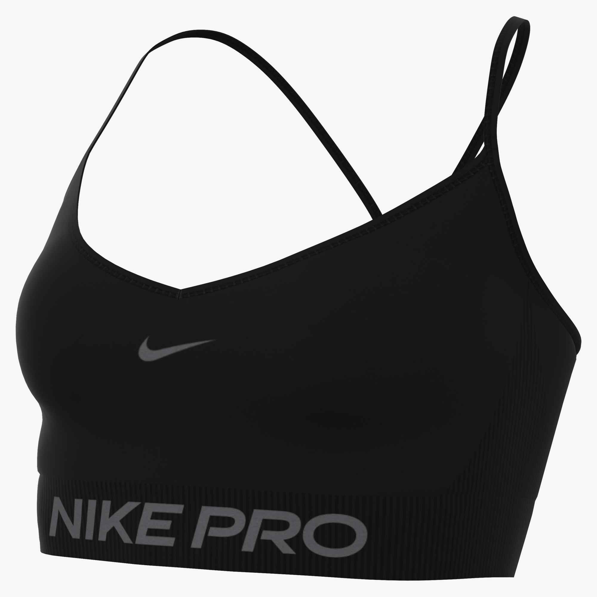 Nike Tanktop W NP DF SMLS LS BRA mit herausnehmbaren Polstern, aus elastischem Trikot, schweißableitend