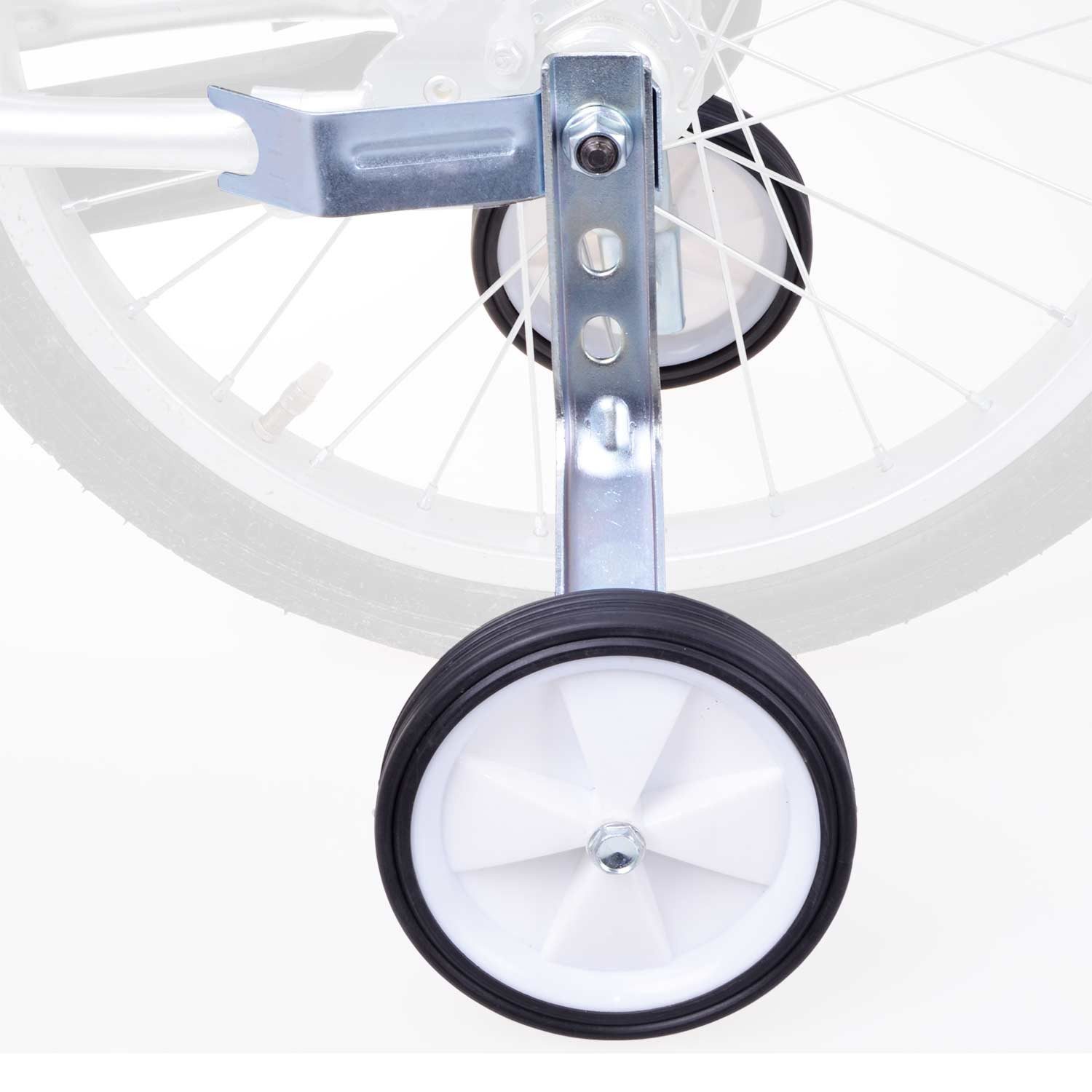 Filmer Fahrrad-Stützrad 2x Stützräder 12" 14" 16" 18" 20" Zoll (Set), Kinder-Fahrrad Stützen Stützrad Kinderrad