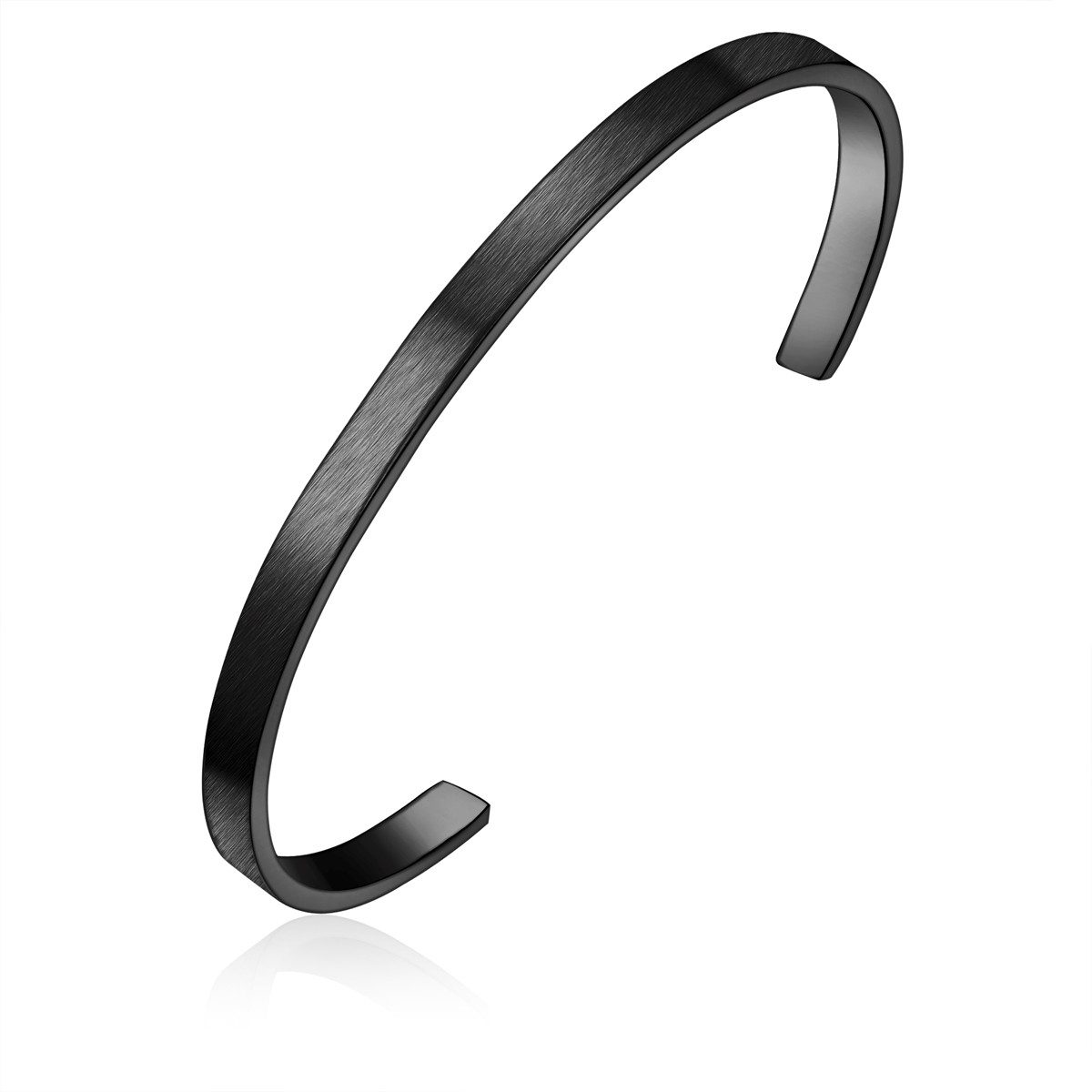 True Rebels Armreif schwarz günstig online kaufen