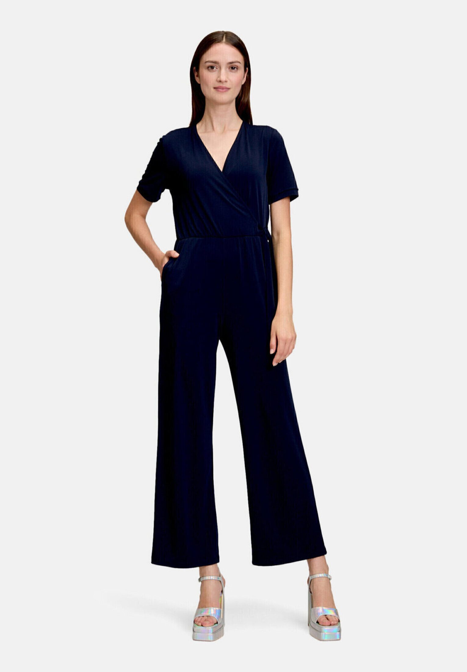 Cartoon Overall Damen mit Bindegürtel (1-tlg) Design