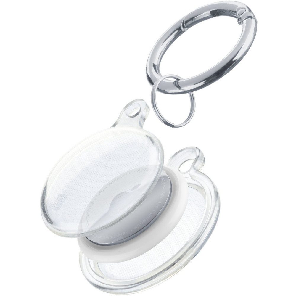 Cellularline Handyhülle Cellularline AIRTAGSHELLT - Schutzhülle für AirTag.