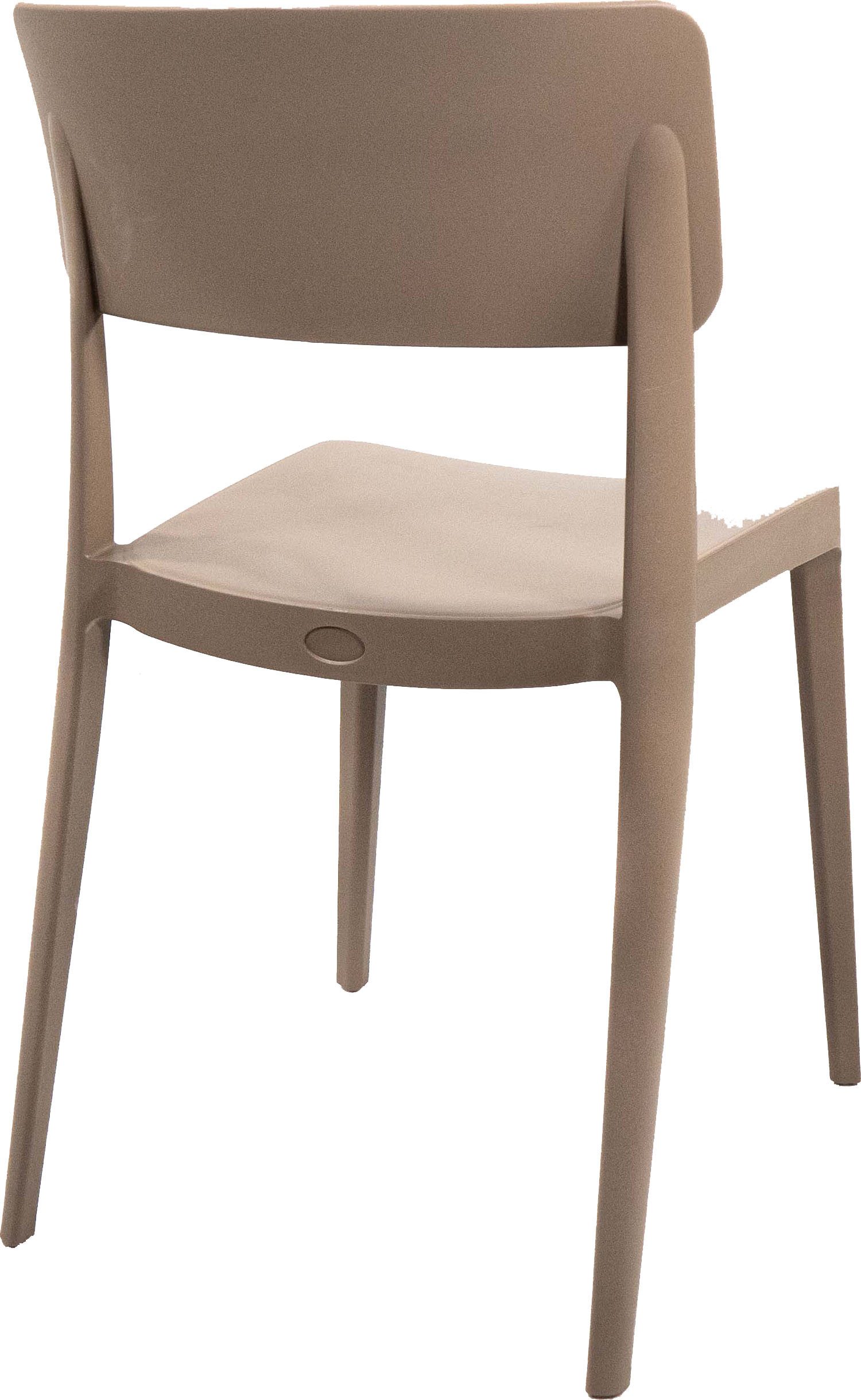 Essentials Stapelstuhl Wing (1 St), sandfarben beige, Kunststoff